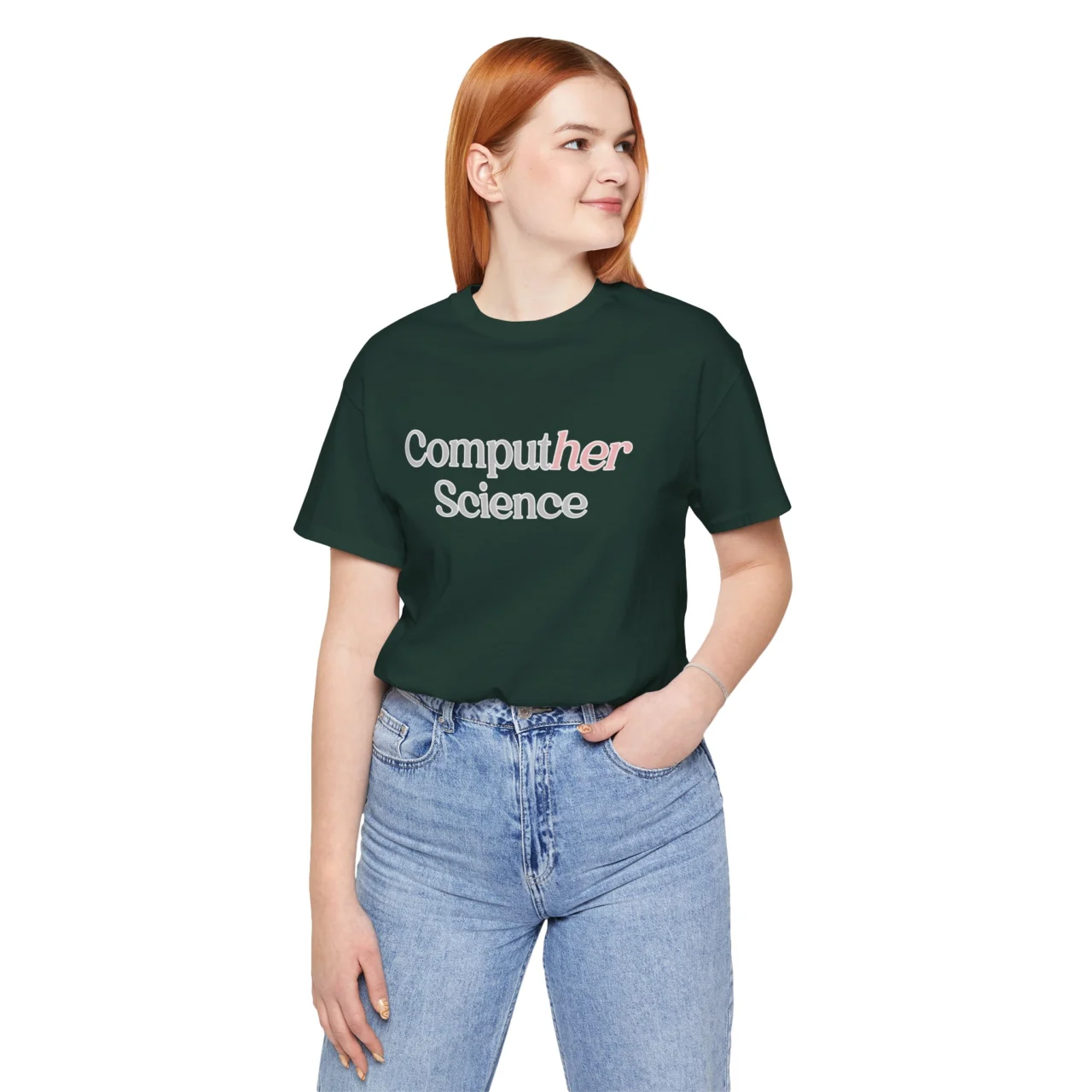 Computher Science Women's Computer Science T-Shirt - Female Software Engineer T-Shirt - Coder Girl T-Shirt - Women in Tech Funny Gift T-Shirt - Image 7