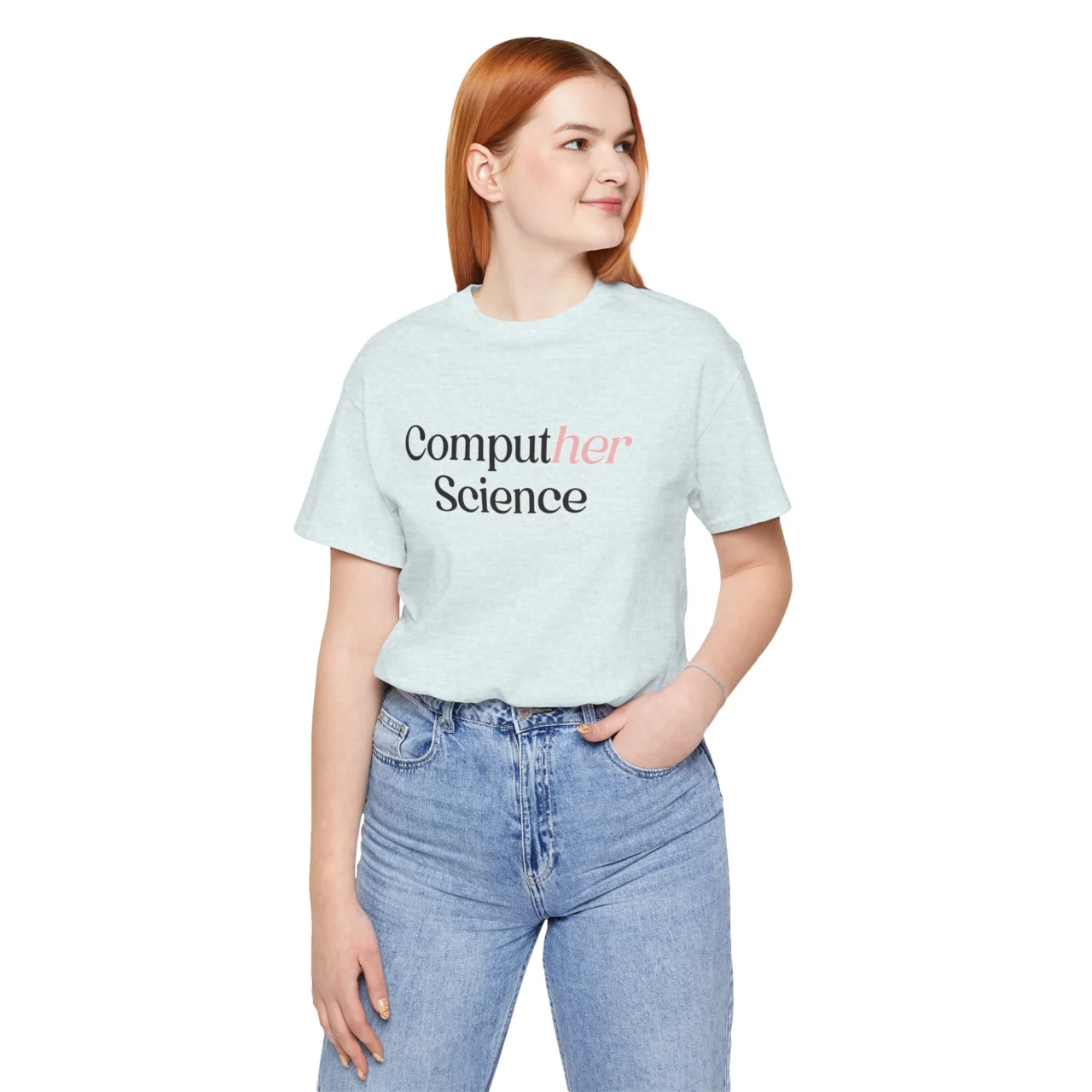 Computher Science Women's Computer Science T-Shirt - Female Software Engineer T-Shirt - Coder Girl T-Shirt - Women in Tech Funny Gift T-Shirt - Image 8