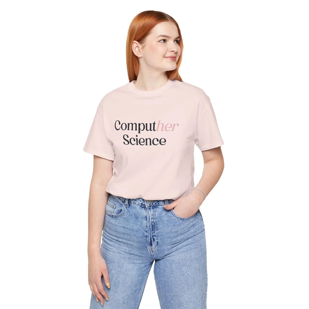 Computher Science Women's Computer Science T-Shirt - Female Software Engineer T-Shirt - Coder Girl T-Shirt - Women in Tech Funny Gift T-Shirt - Image 4