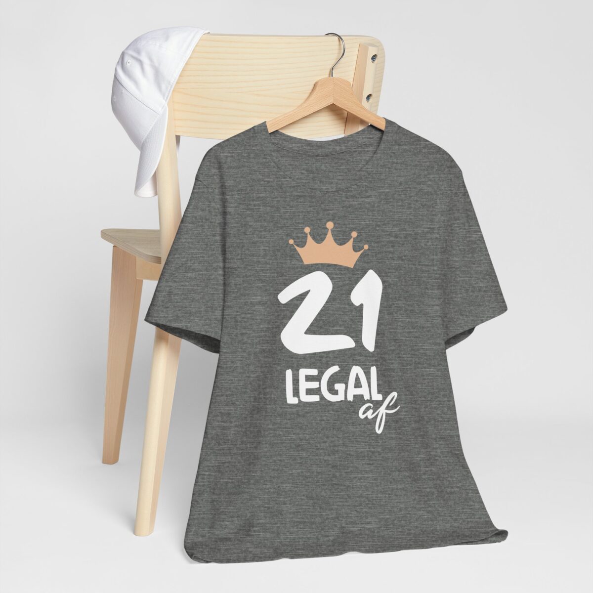 21 Legal AF Shirt - 21st Birthday Tee - Matching Squad Birthday celebration - Image 4