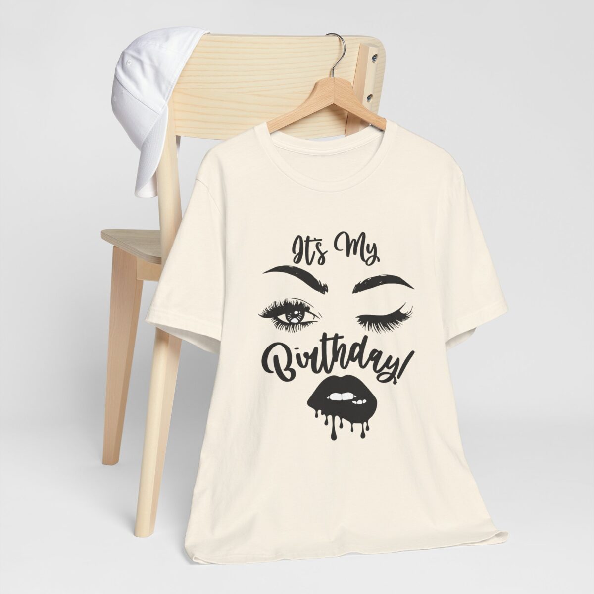 Sassy Girl Birthday T-Shirt - It’s My Birthday! - Lashes Lips Fabulous Make-up Shirt - Birthday Celebration Tee - Image 5