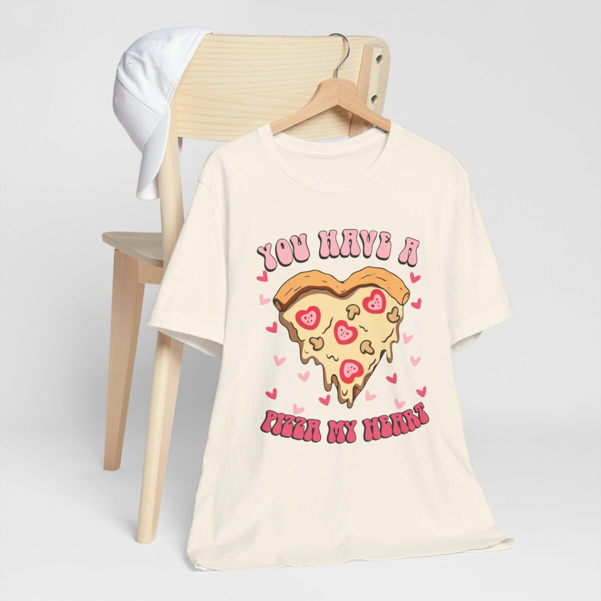 You Have a Pizza My Heart - Cute Pizza T-Shirt - Funny Foodie Shirt for Pizza Lovers - Image 5