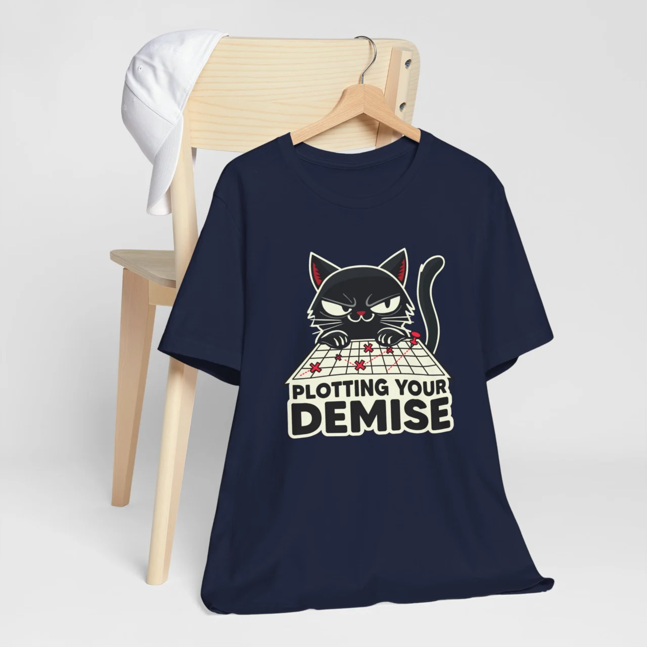 Plotting Your Demise - Funny Overthinker Shirt - Witty T-Shirt for Thinkers & Daydreamers - Image 6