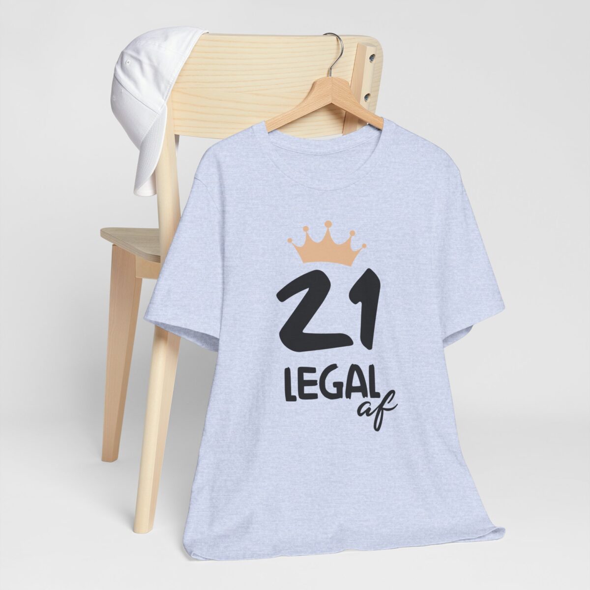 21 Legal AF Shirt - 21st Birthday Tee - Matching Squad Birthday celebration - Image 5