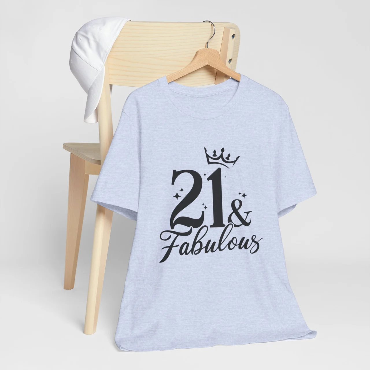 21 and Fabulous Birthday Tee - 21st Birthday Celebration Shirt - Perfect Gift for Milestone Birthdays - Image 5
