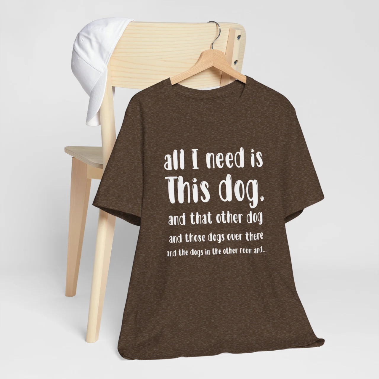 Funny Dog Lover Shirt - All I Need is This Dog and That Dog and… - Pet Humor Tee - Image 4