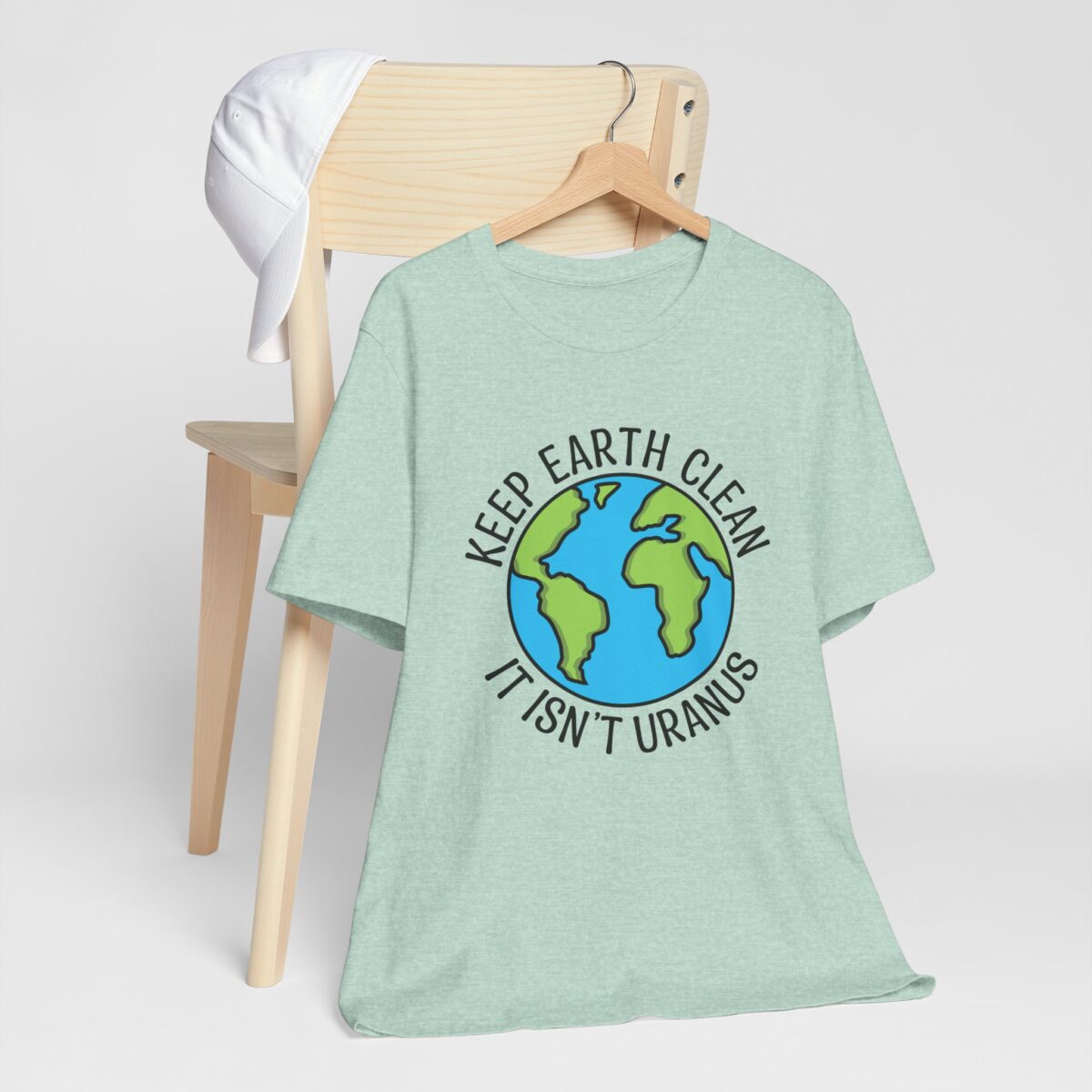 Keep Earth Clean It Isnt Uranus - Funny Eco-Friendly Tee for Planet Awareness - Image 6