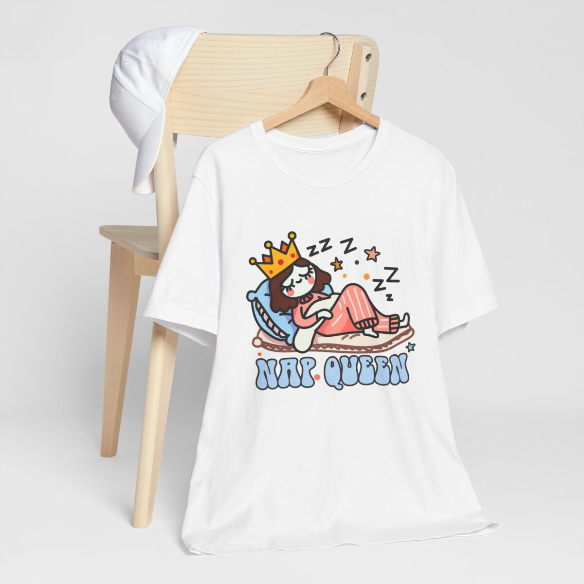 Nap Queen Unisex Short Sleeve Tee - Perfect for Sleep Lovers - Image 2