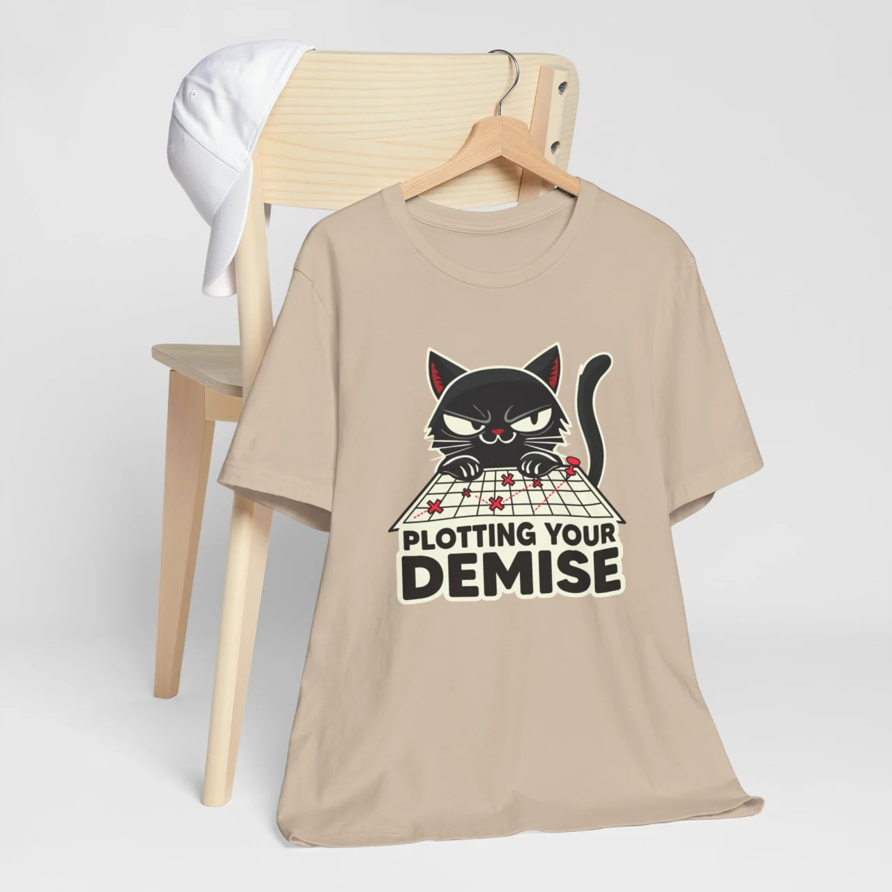 Plotting Your Demise - Funny Overthinker Shirt - Witty T-Shirt for Thinkers & Daydreamers - Image 5