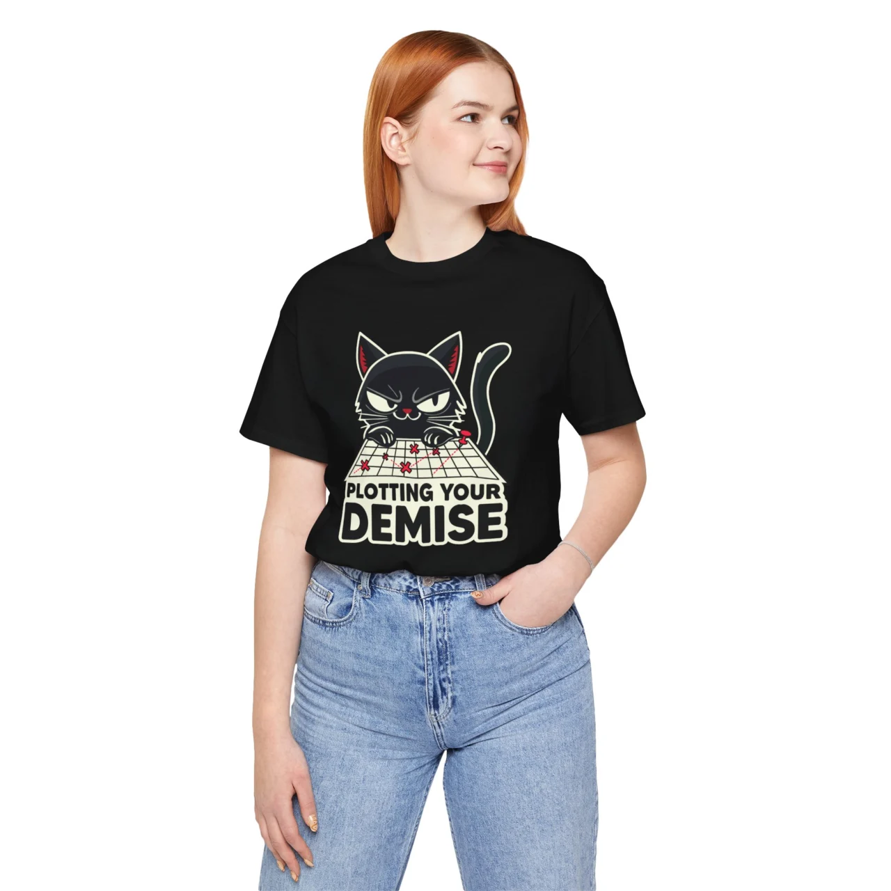 Plotting Your Demise - Funny Overthinker Shirt - Witty T-Shirt for Thinkers & Daydreamers - Image 2
