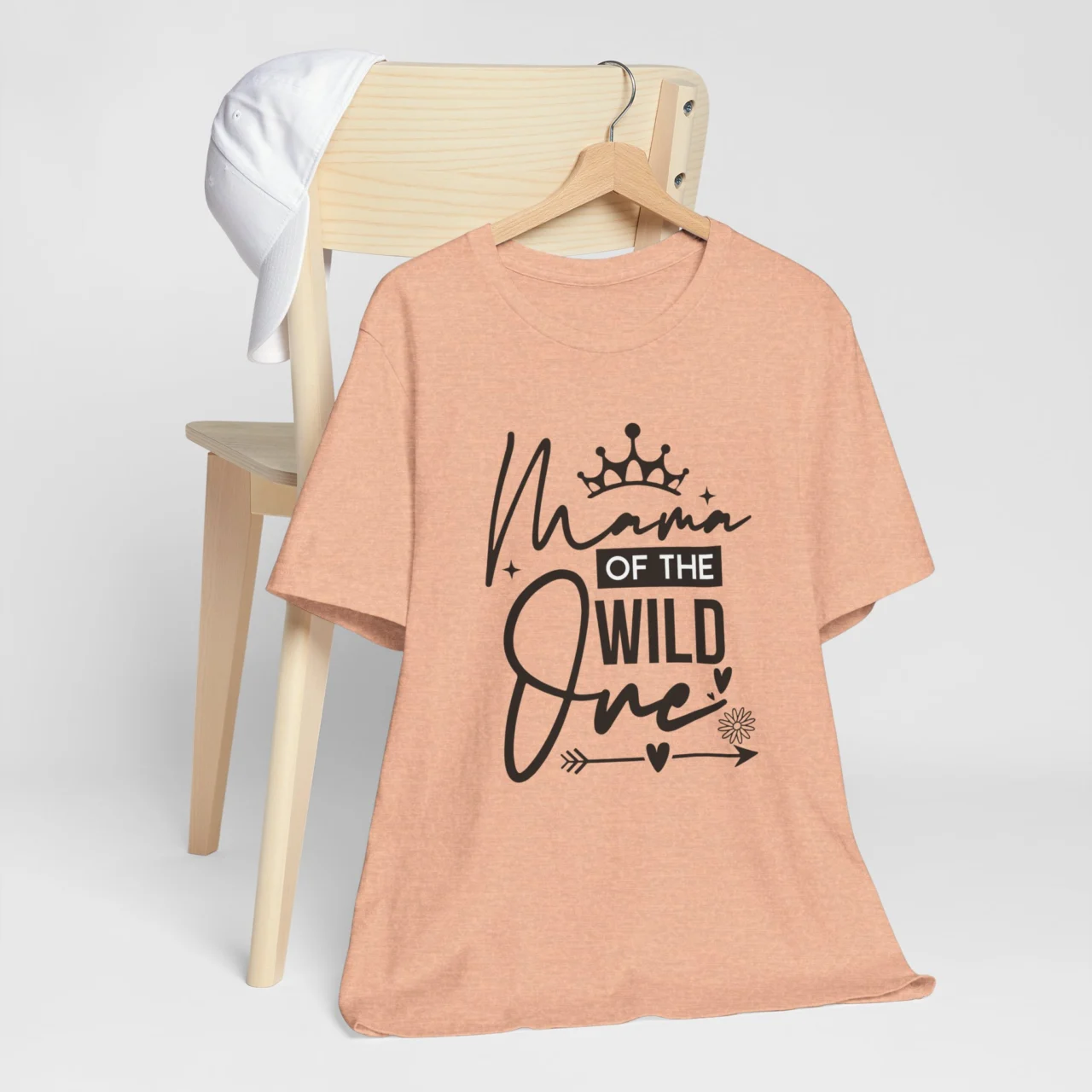 Mama of the Wild One Tee - Perfect Matching Gift for New Moms - Mommy and Me Matching Shirt - Image 5