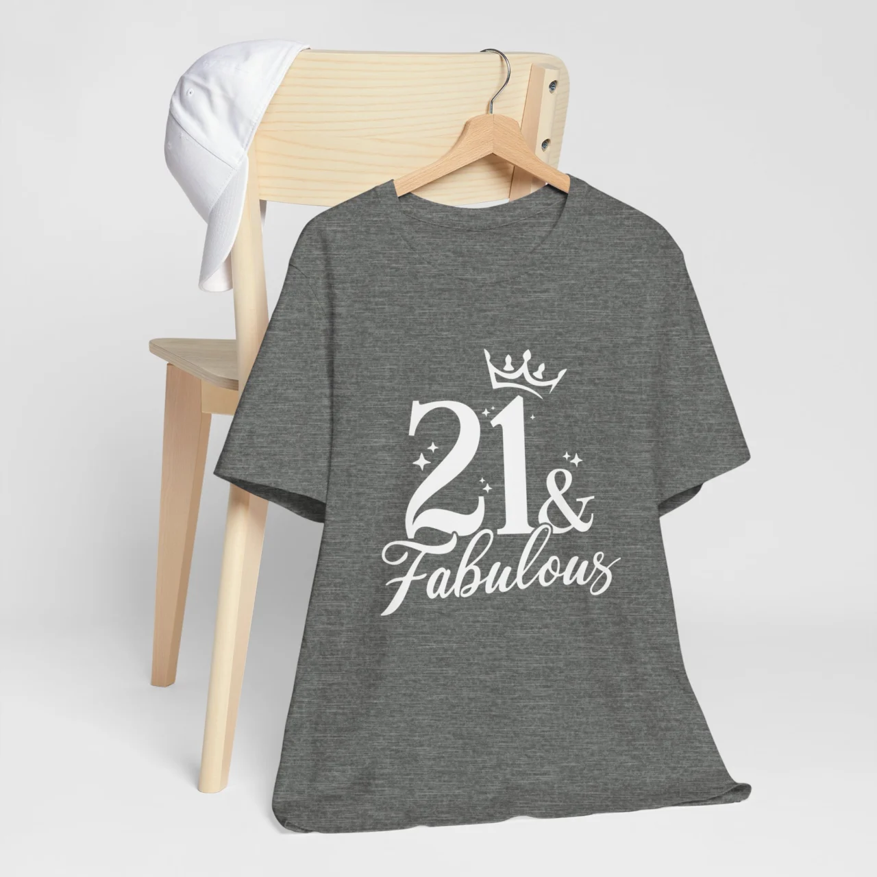 21 and Fabulous Birthday Tee - 21st Birthday Celebration Shirt - Perfect Gift for Milestone Birthdays - Image 4
