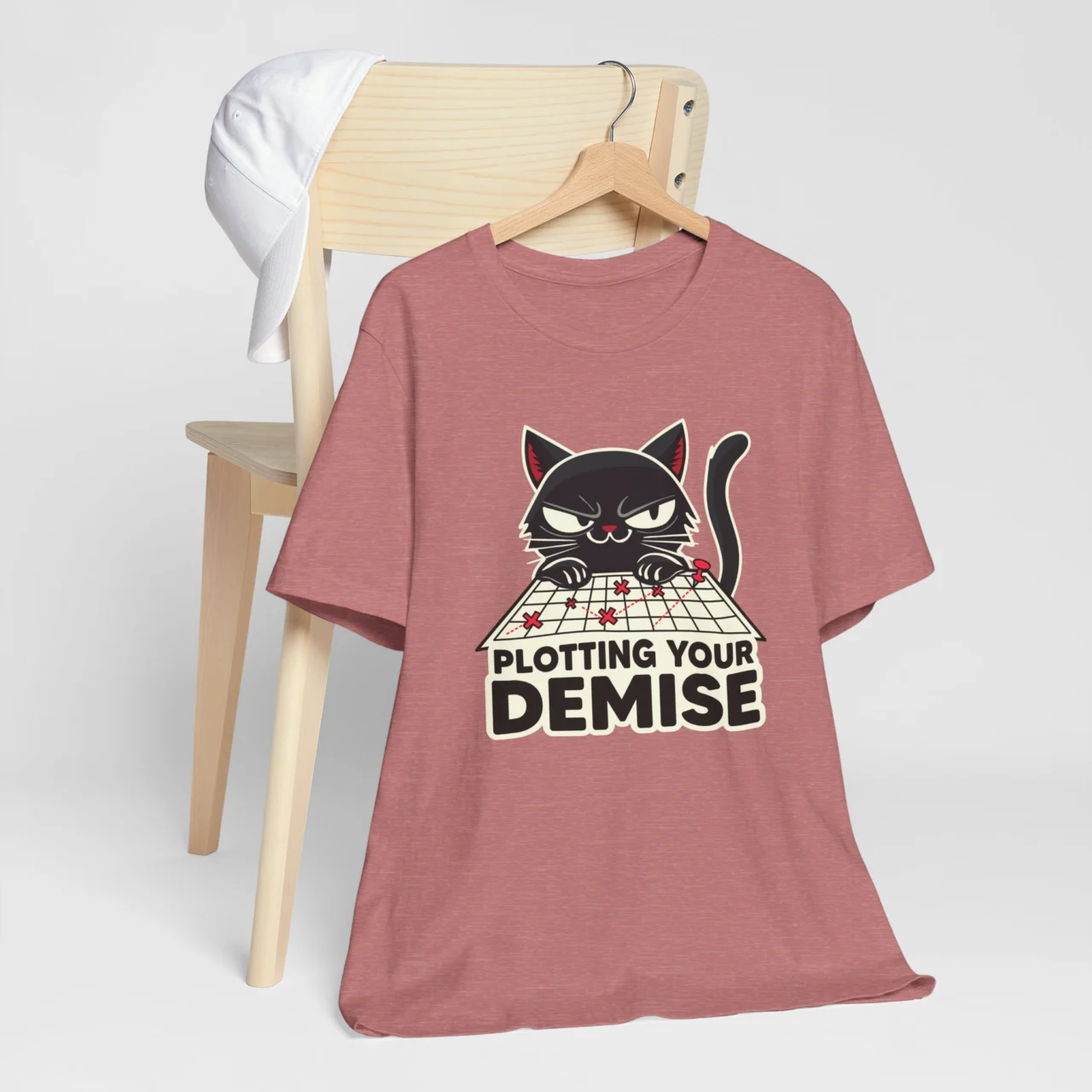 Plotting Your Demise - Funny Overthinker Shirt - Witty T-Shirt for Thinkers & Daydreamers - Image 4