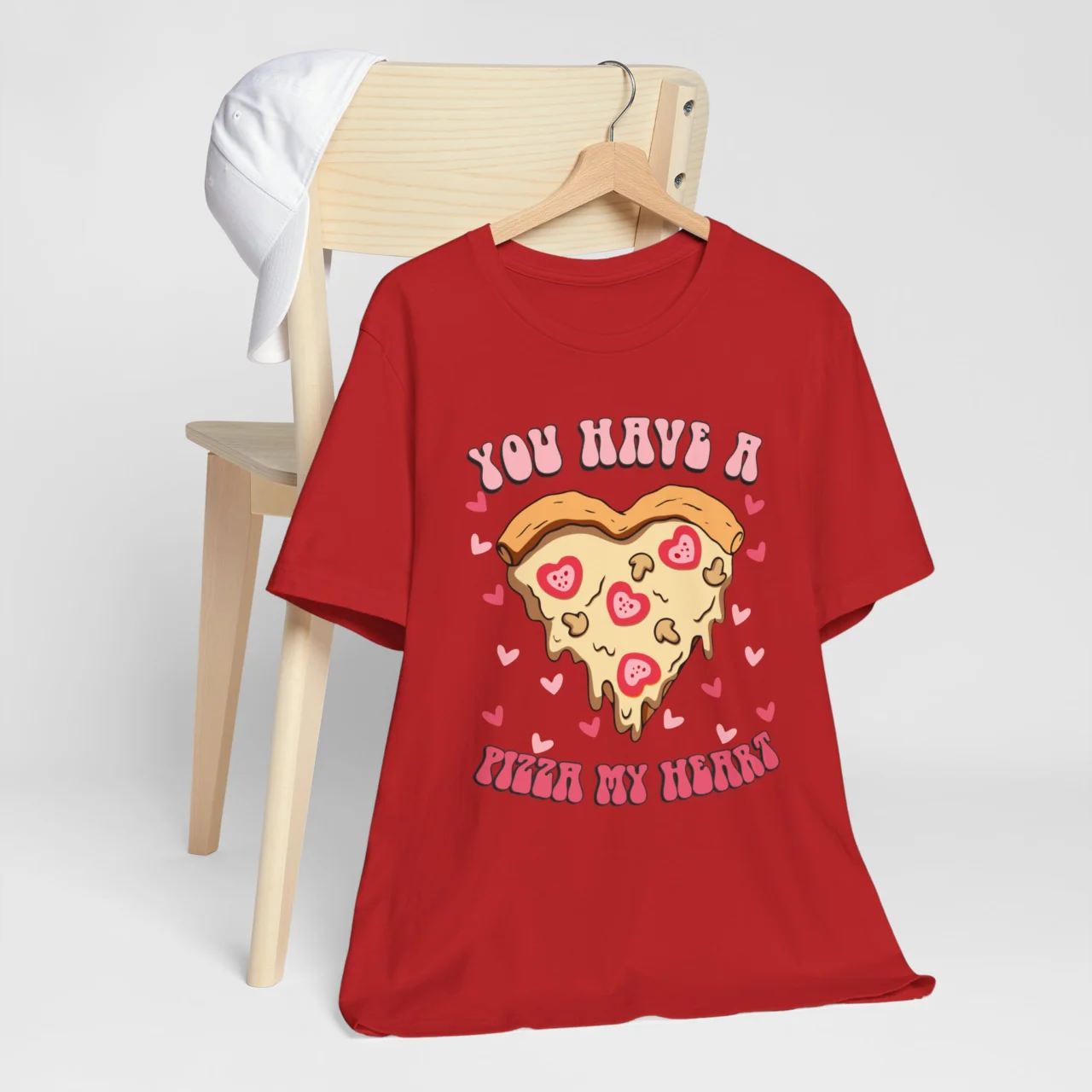 You Have a Pizza My Heart - Cute Pizza T-Shirt - Funny Foodie Shirt for Pizza Lovers - Image 10