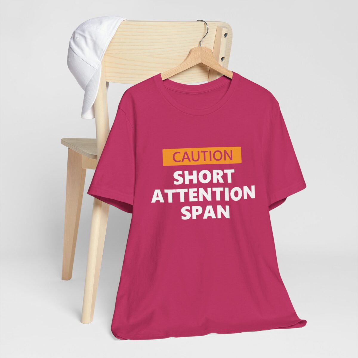 Short Attention Span Tee - Caution: No Patience - Funny Impatient T-Shirt - Image 7