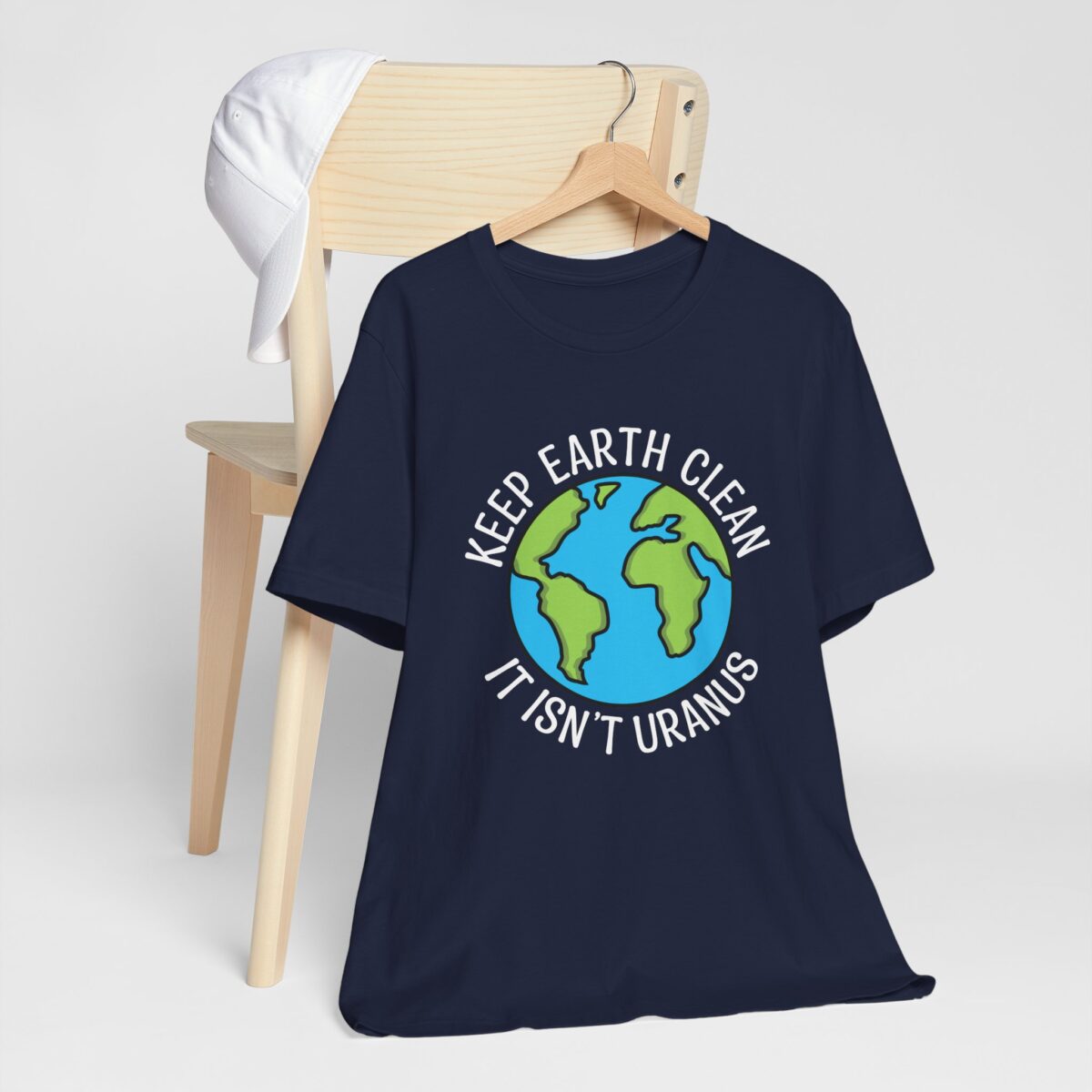 Keep Earth Clean It Isnt Uranus - Funny Eco-Friendly Tee for Planet Awareness - Image 9
