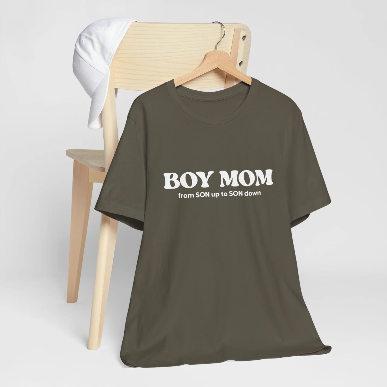 Boy Mom Tee - From Son Up to Son Down - Proud Boy Mom Shirt - Perfect Gift for Mothers - Image 7