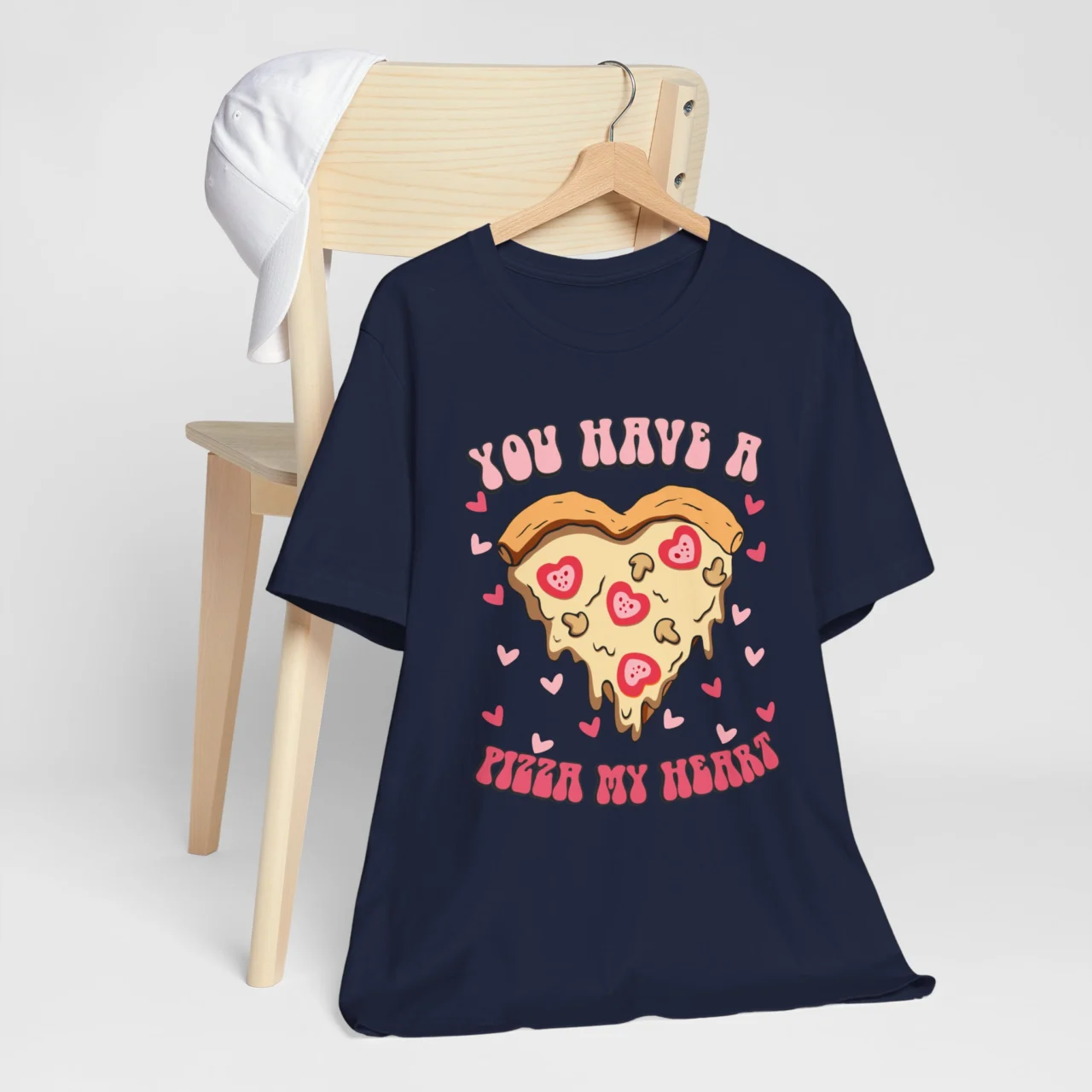 You Have a Pizza My Heart - Cute Pizza T-Shirt - Funny Foodie Shirt for Pizza Lovers - Image 7