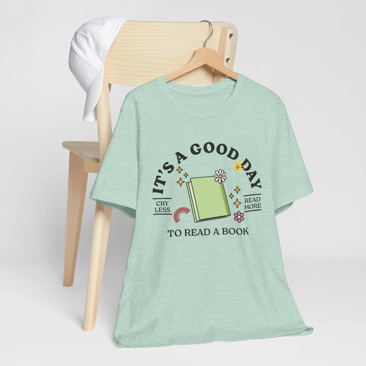 Its a Good Day to Read a Book Tee - Perfect Gift for Teachers, Readers, and Book Lovers - Image 6