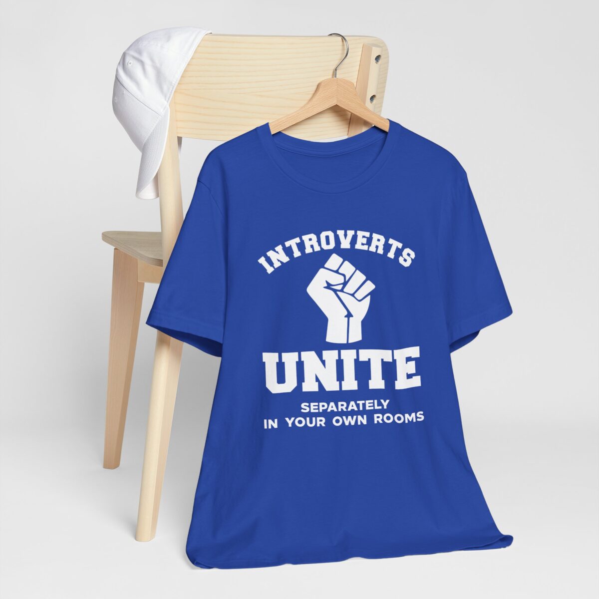 Introverts Unite T-Shirt - Separately in Your Own Rooms - Funny Introvert Shirt - Image 4