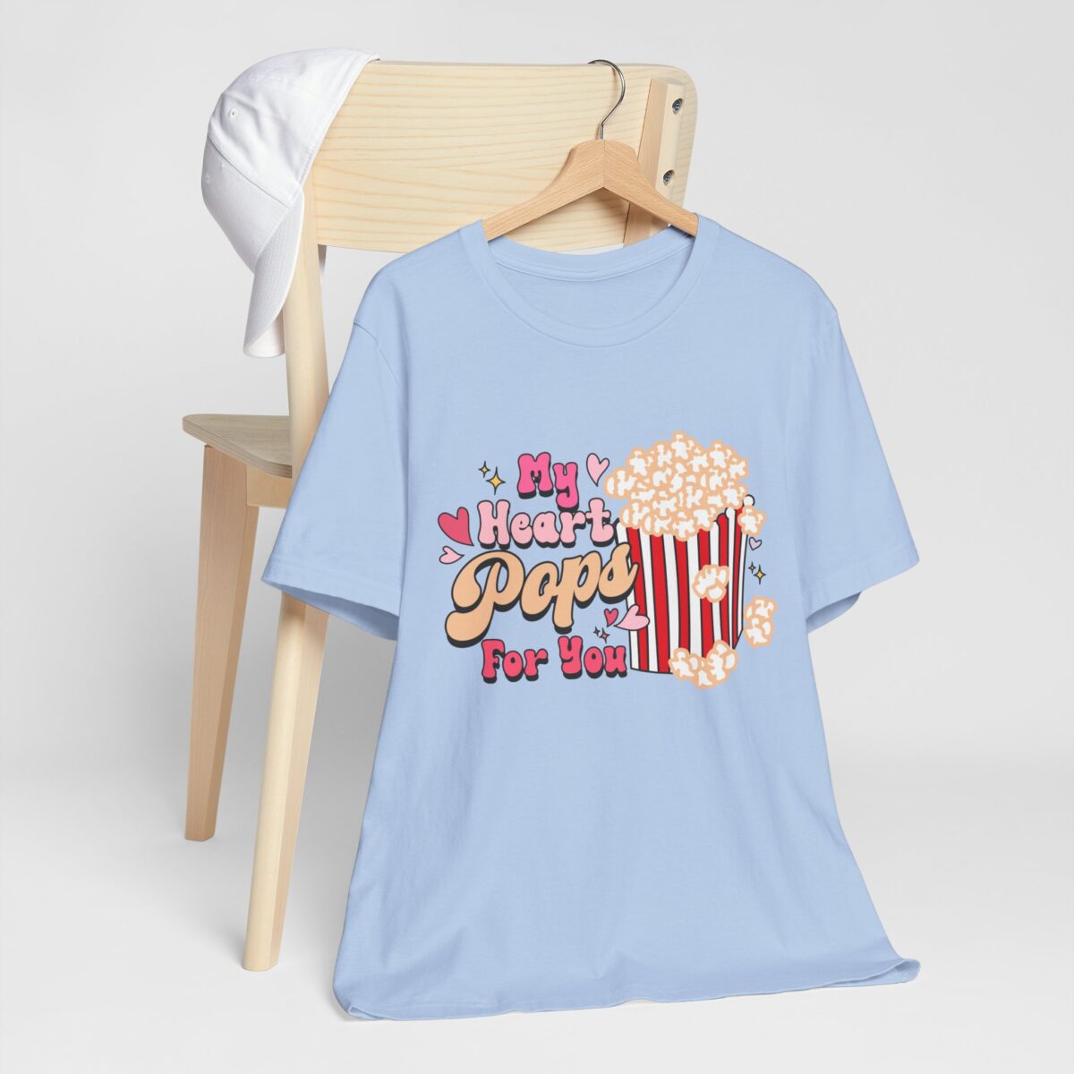 My Heart Pops for You Cute Valentine's Day Tee - Matching Couples T-Shirt - Image 10