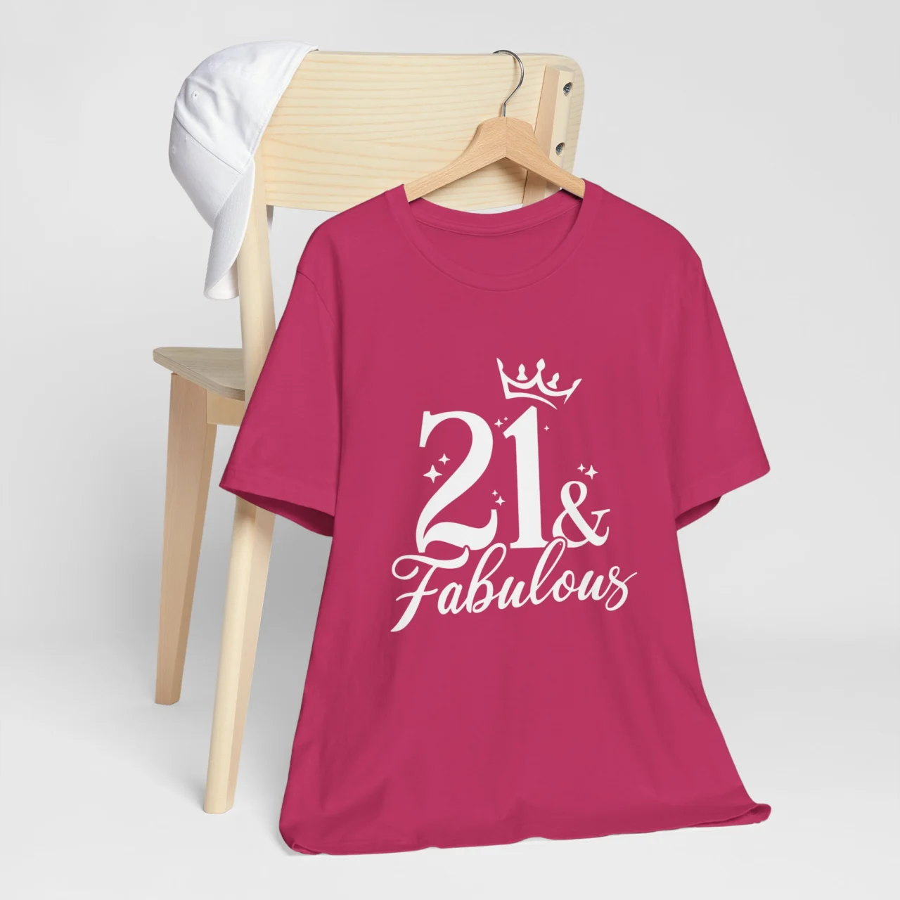 21 and Fabulous Birthday Tee - 21st Birthday Celebration Shirt - Perfect Gift for Milestone Birthdays - Image 7