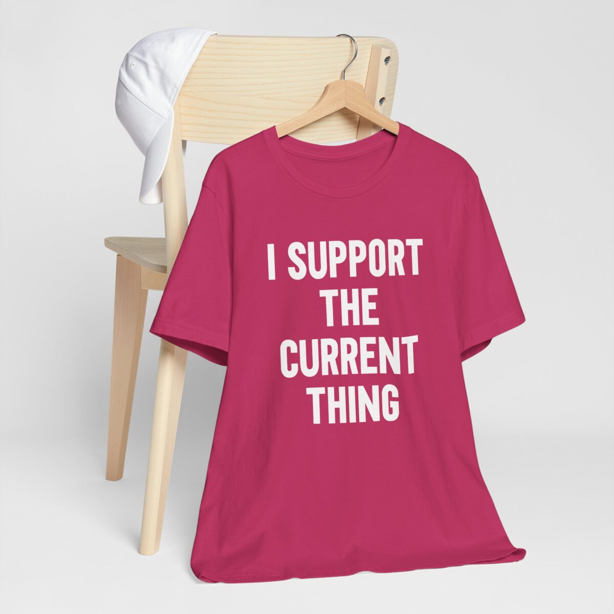 I Support The Current Thing Unisex Tee - Whatever The Current Thing Is - Social Justice Shirt - Image 7