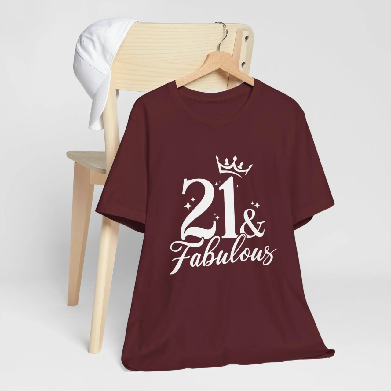 21 and Fabulous Birthday Tee - 21st Birthday Celebration Shirt - Perfect Gift for Milestone Birthdays - Image 8