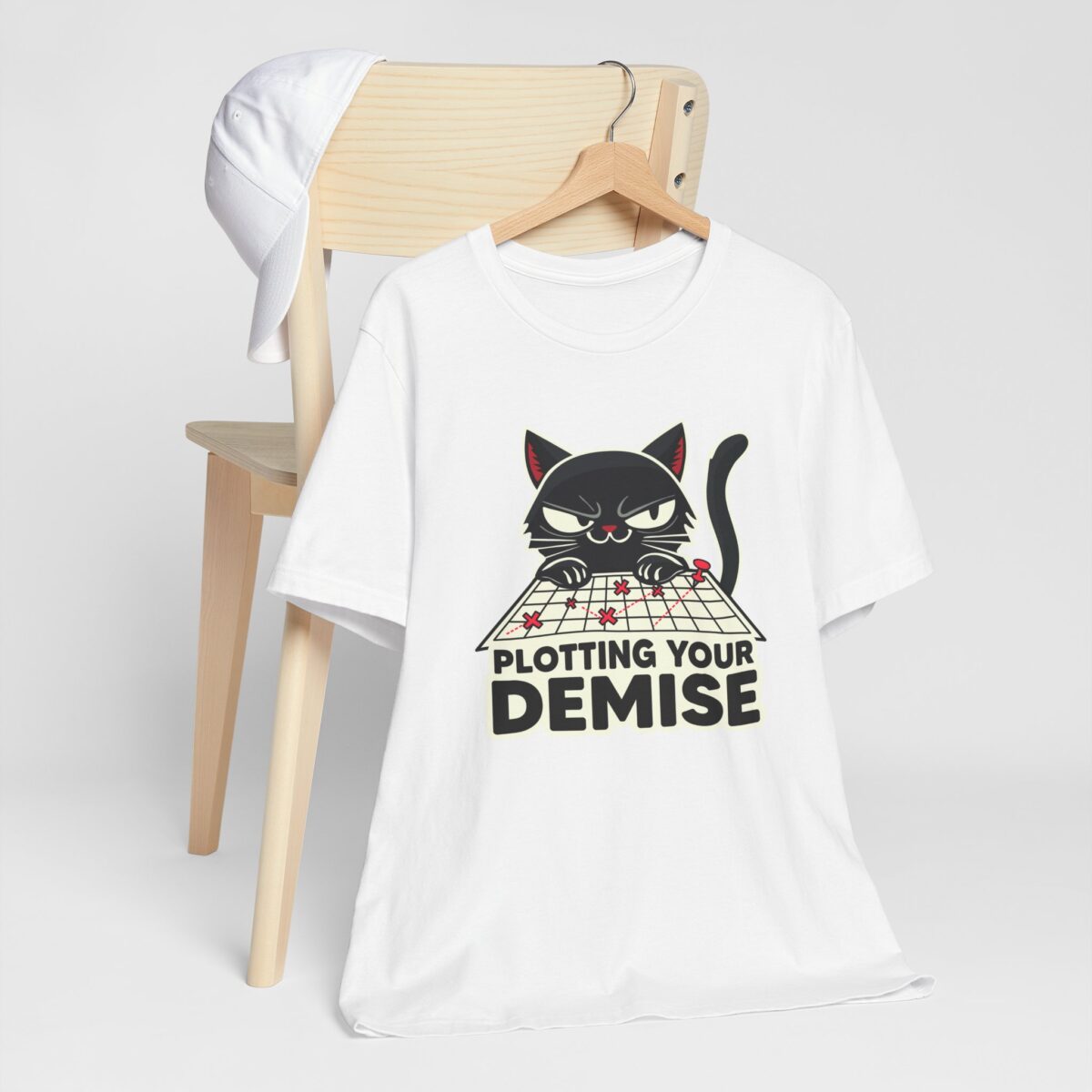 Plotting Your Demise - Funny Overthinker Shirt - Witty T-Shirt for Thinkers & Daydreamers - Image 3