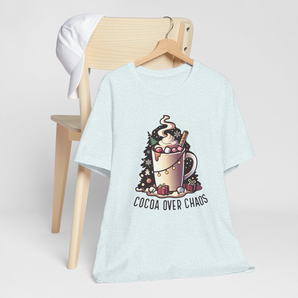 Cocoa Over Chaos T-Shirt - Fun Holiday Tee - Image 8
