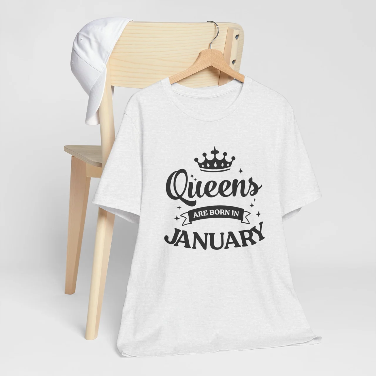 Queens Are Born in January Birthday Tee - Birthday Queen Crown Shirt - Birthday Shirts For Women - Image 4