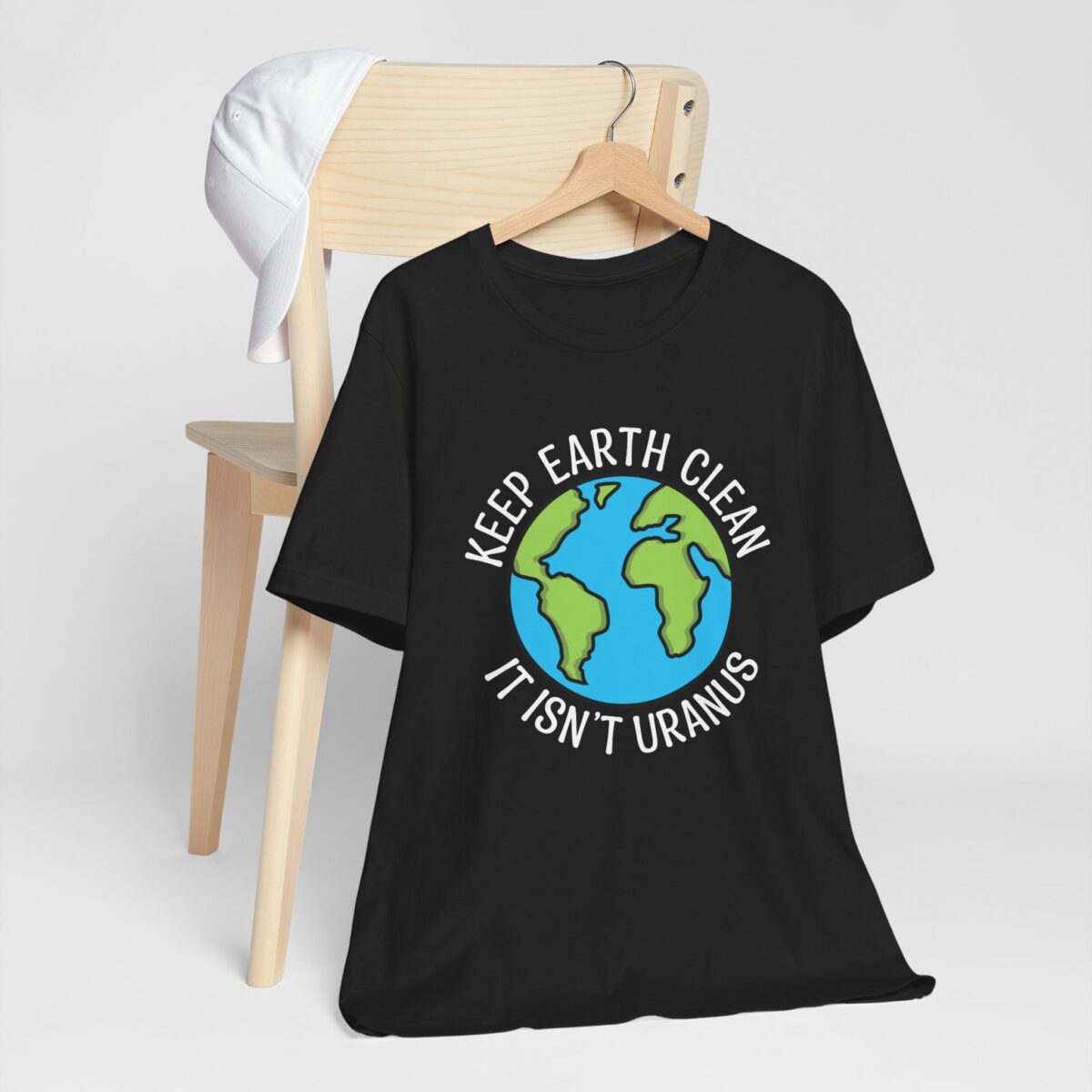 Keep Earth Clean It Isnt Uranus - Funny Eco-Friendly Tee for Planet Awareness - Image 5