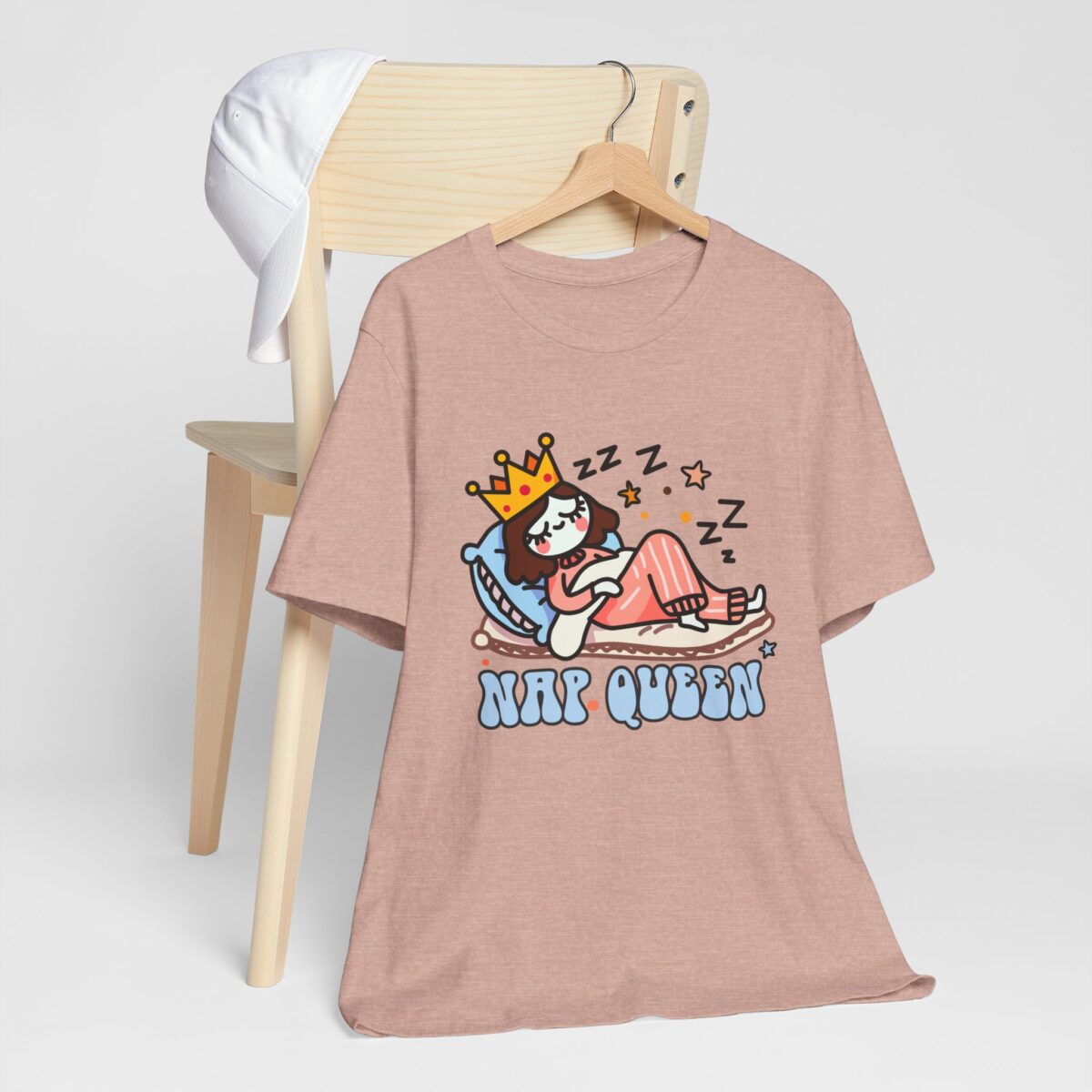 Nap Queen Unisex Short Sleeve Tee - Perfect for Sleep Lovers - Image 5