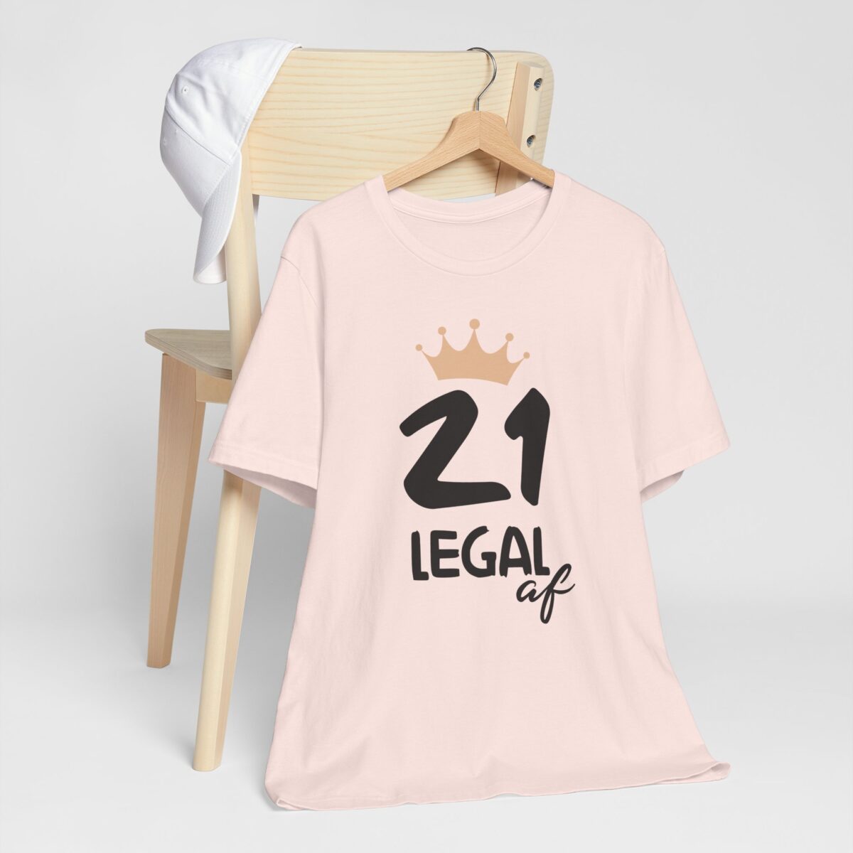 21 Legal AF Shirt - 21st Birthday Tee - Matching Squad Birthday celebration - Image 3