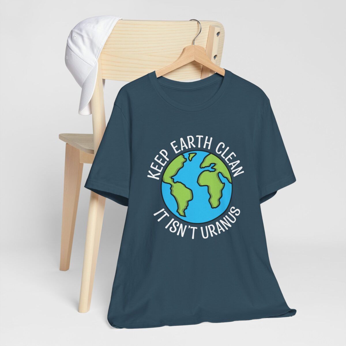 Keep Earth Clean It Isnt Uranus - Funny Eco-Friendly Tee for Planet Awareness - Image 8