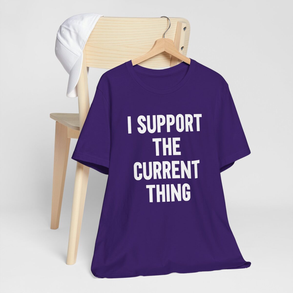 I Support The Current Thing Unisex Tee - Whatever The Current Thing Is - Social Justice Shirt - Image 6