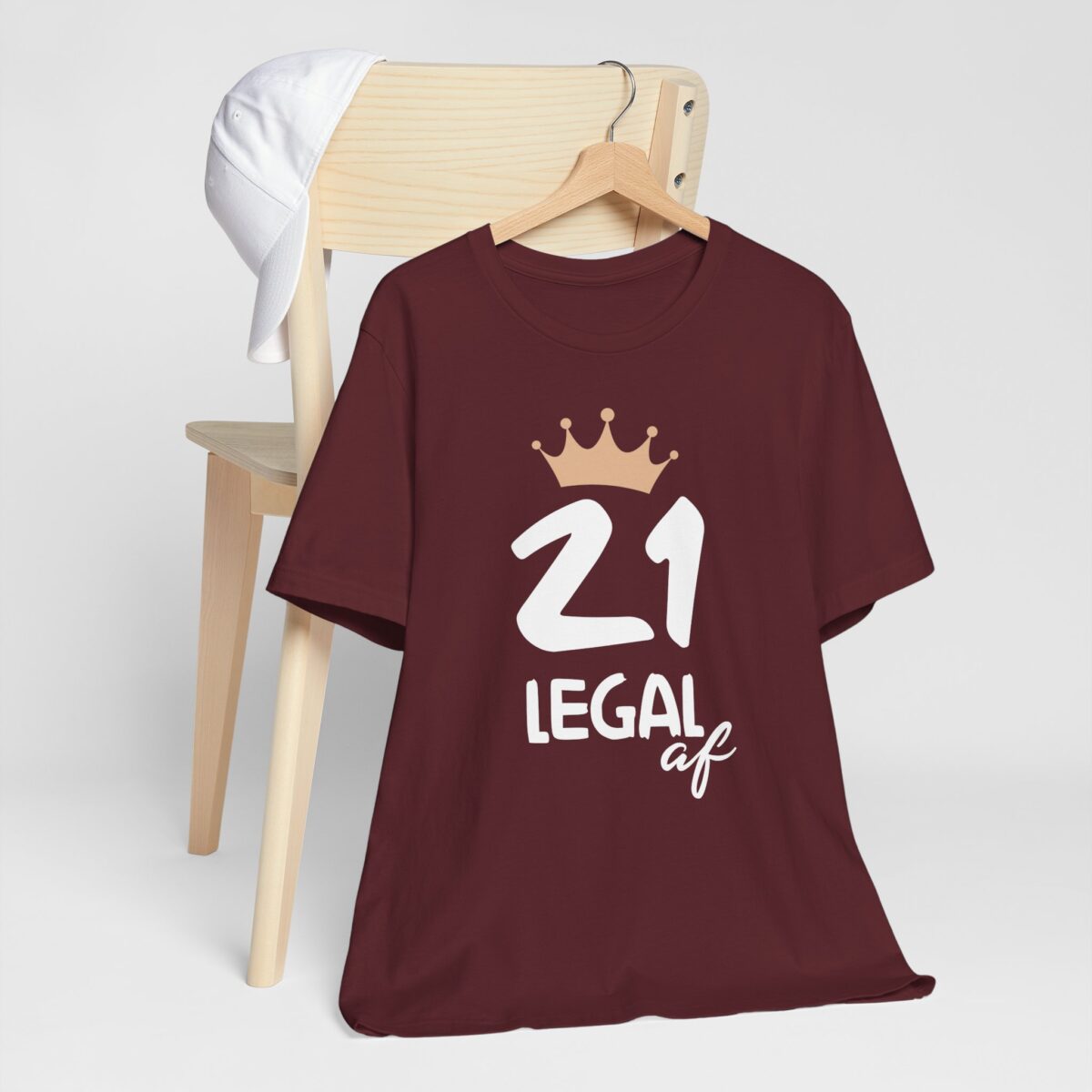 21 Legal AF Shirt - 21st Birthday Tee - Matching Squad Birthday celebration - Image 8