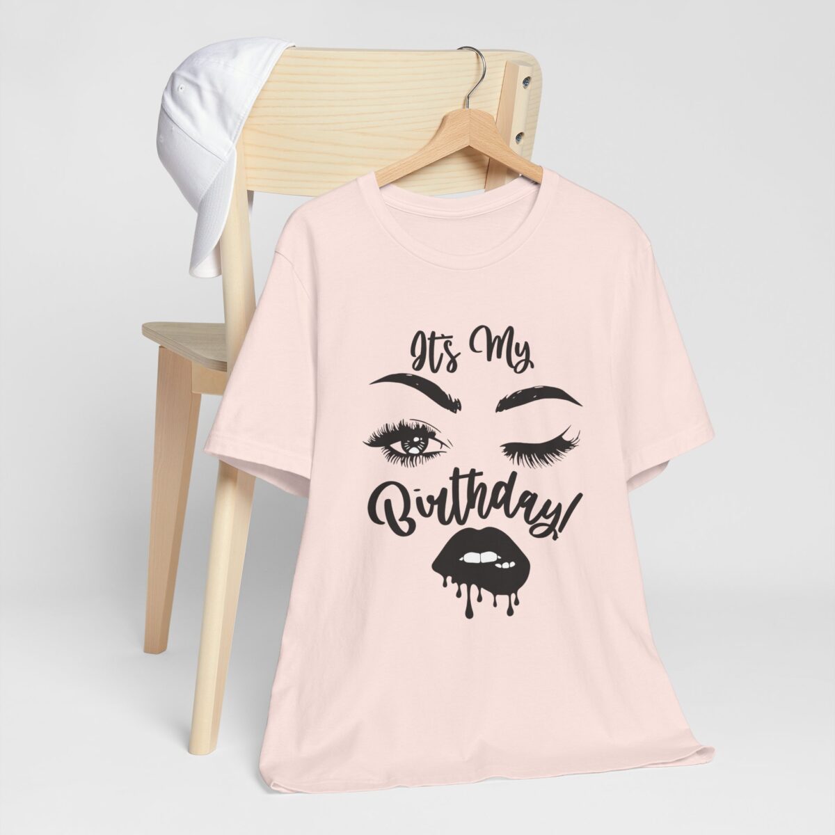 Sassy Girl Birthday T-Shirt - It’s My Birthday! - Lashes Lips Fabulous Make-up Shirt - Birthday Celebration Tee - Image 3
