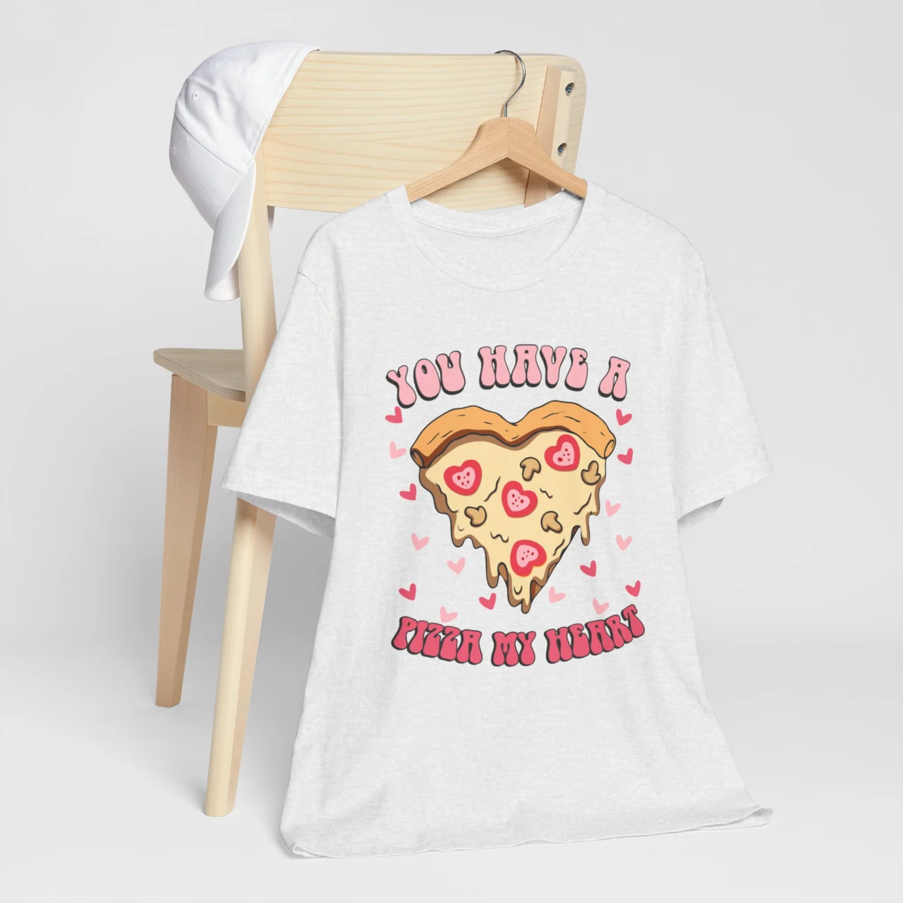 You Have a Pizza My Heart - Cute Pizza T-Shirt - Funny Foodie Shirt for Pizza Lovers - Image 4