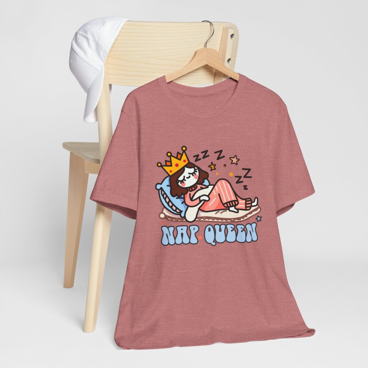 Nap Queen Unisex Short Sleeve Tee - Perfect for Sleep Lovers - Image 6