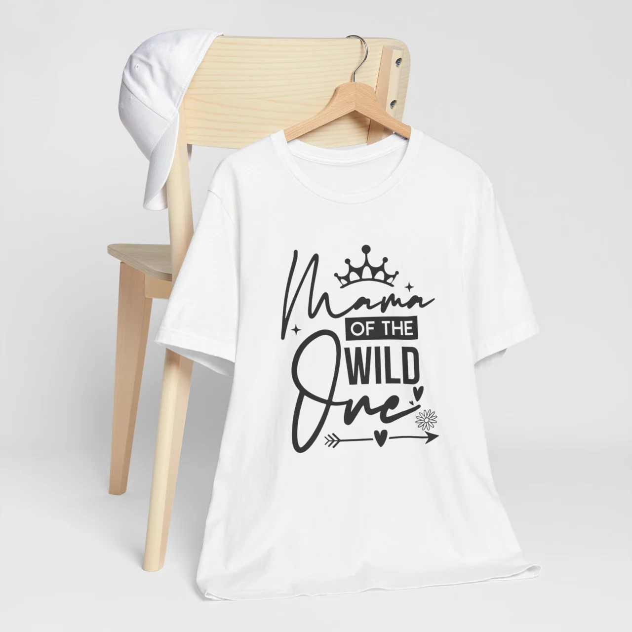 Mama of the Wild One Tee - Perfect Matching Gift for New Moms - Mommy and Me Matching Shirt - Image 2