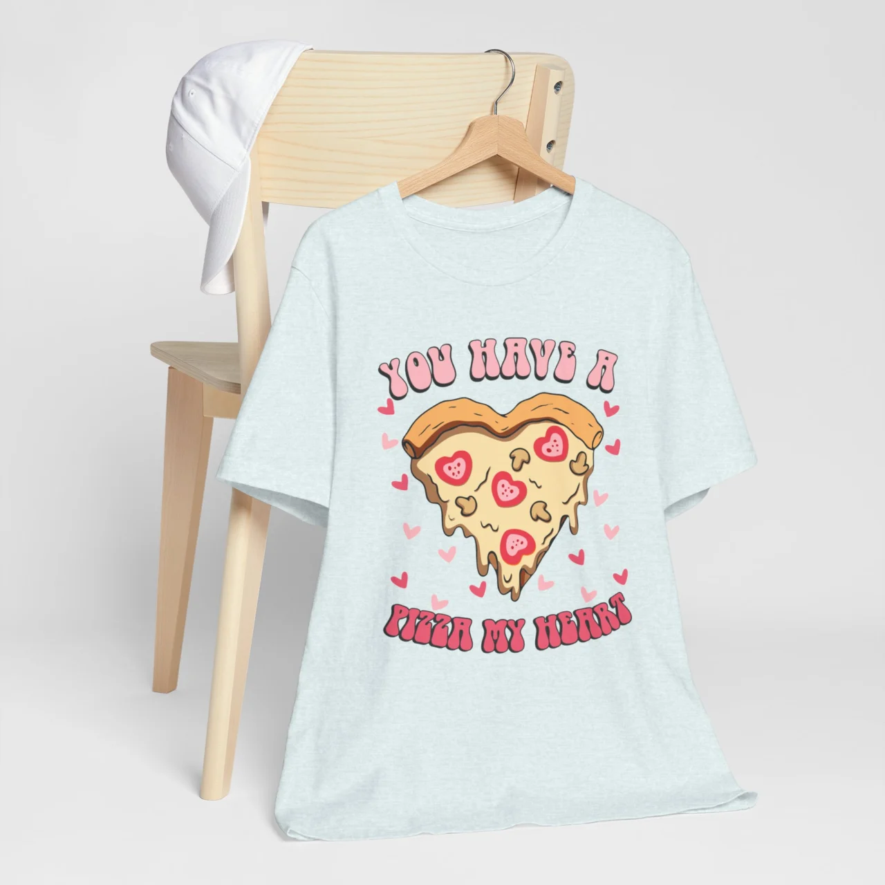 You Have a Pizza My Heart - Cute Pizza T-Shirt - Funny Foodie Shirt for Pizza Lovers - Image 6