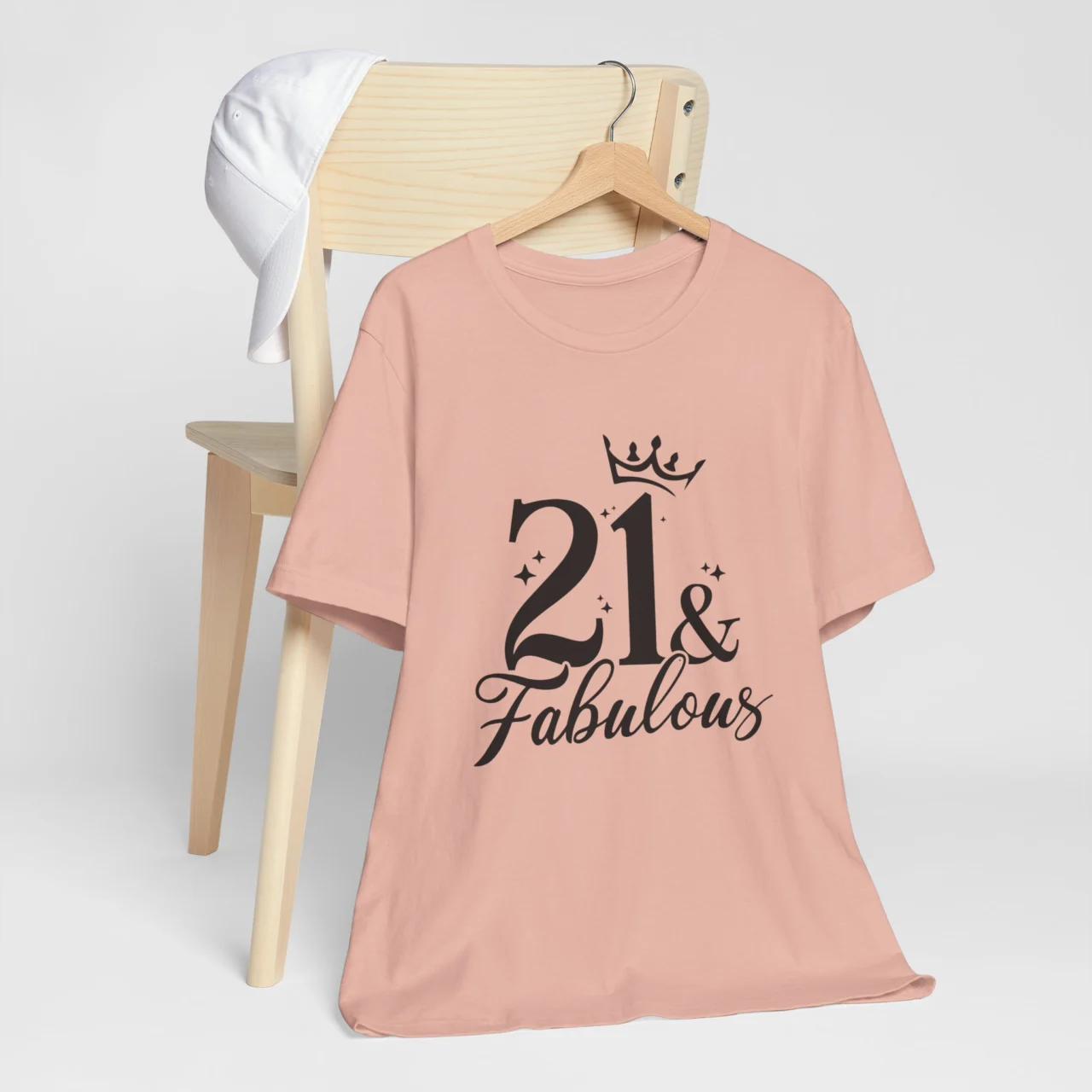21 and Fabulous Birthday Tee - 21st Birthday Celebration Shirt - Perfect Gift for Milestone Birthdays - Image 3