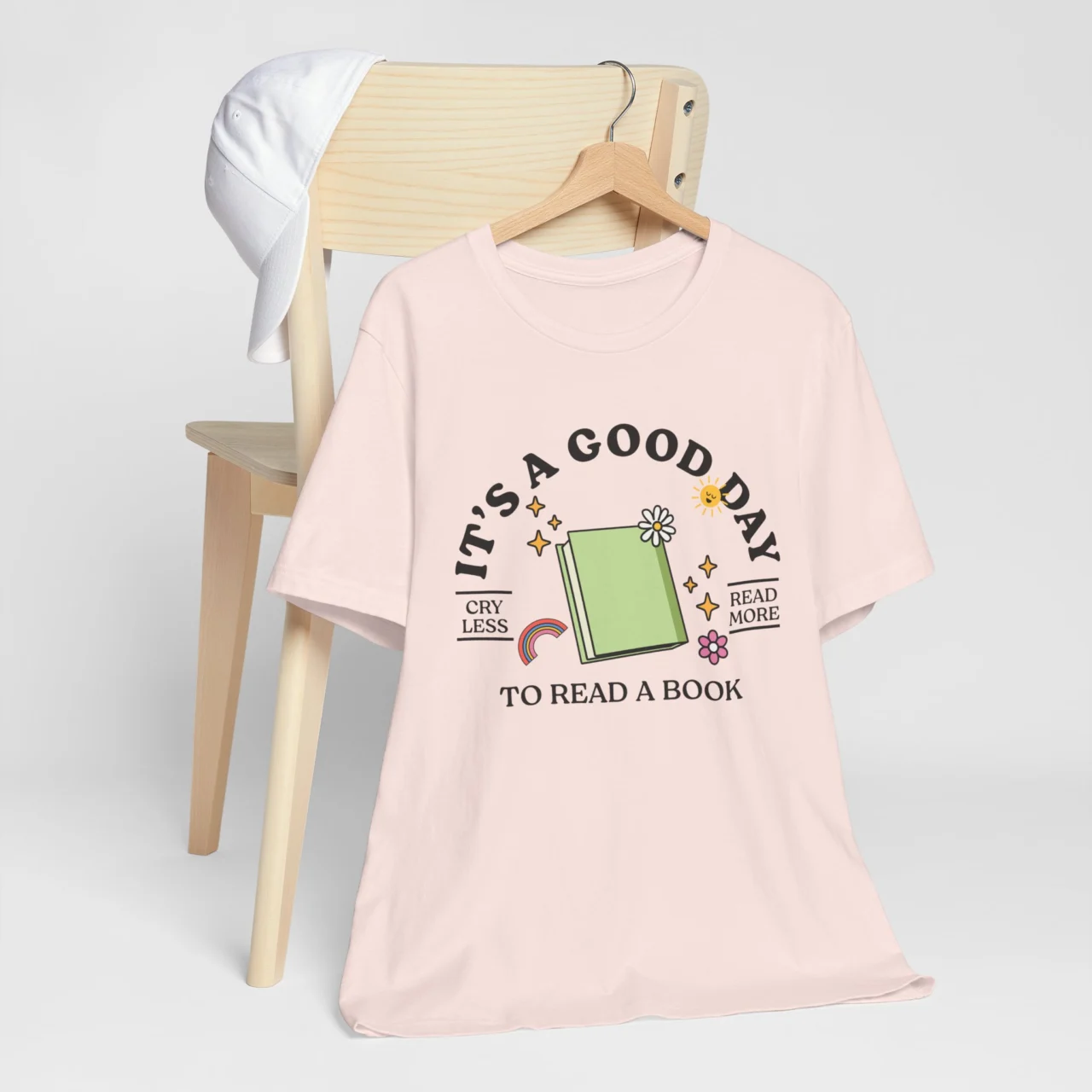 Its a Good Day to Read a Book Tee - Perfect Gift for Teachers, Readers, and Book Lovers - Image 3