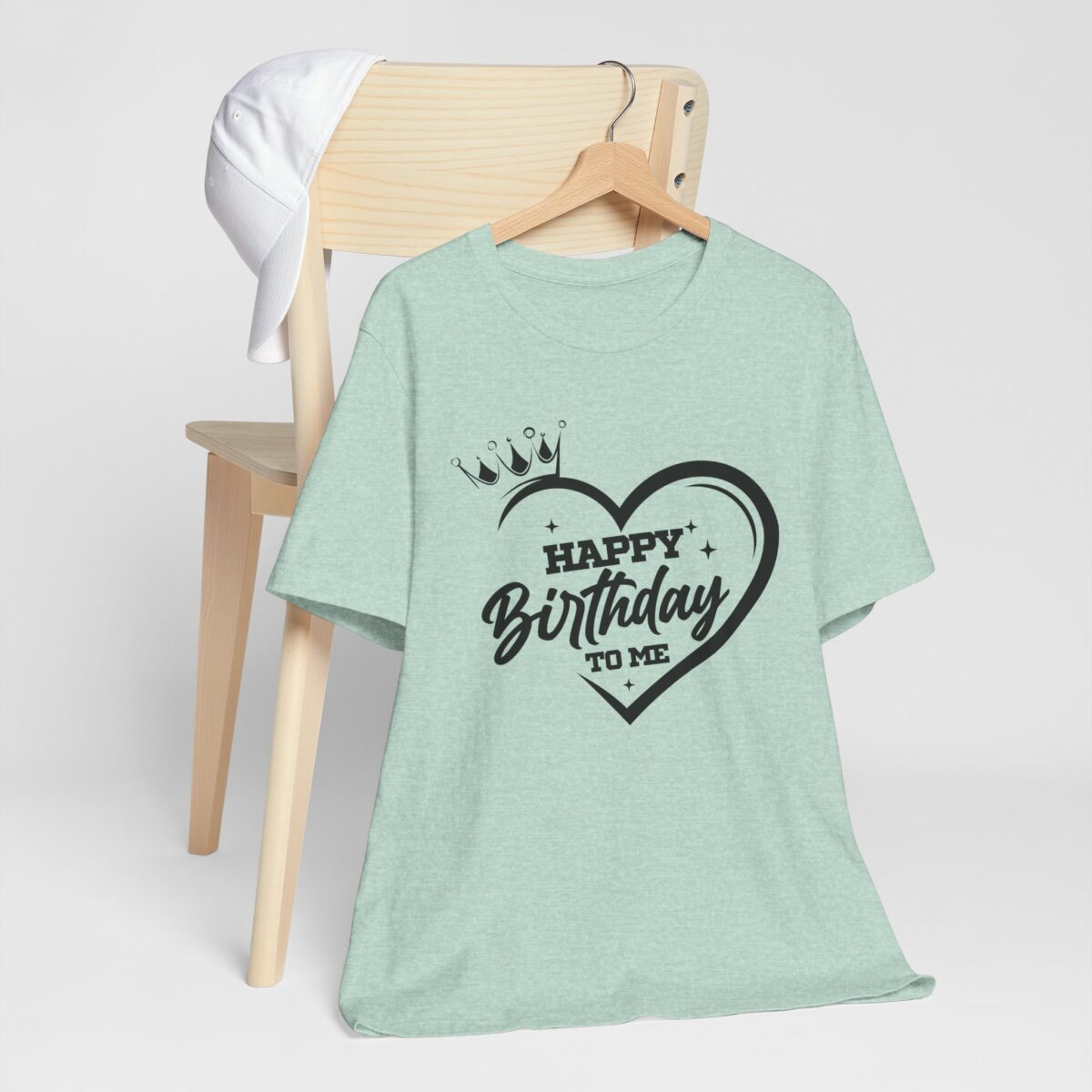 Happy Birthday to Me Tee - Love Heart Crown -  Birthday Girl Shirt - Image 6