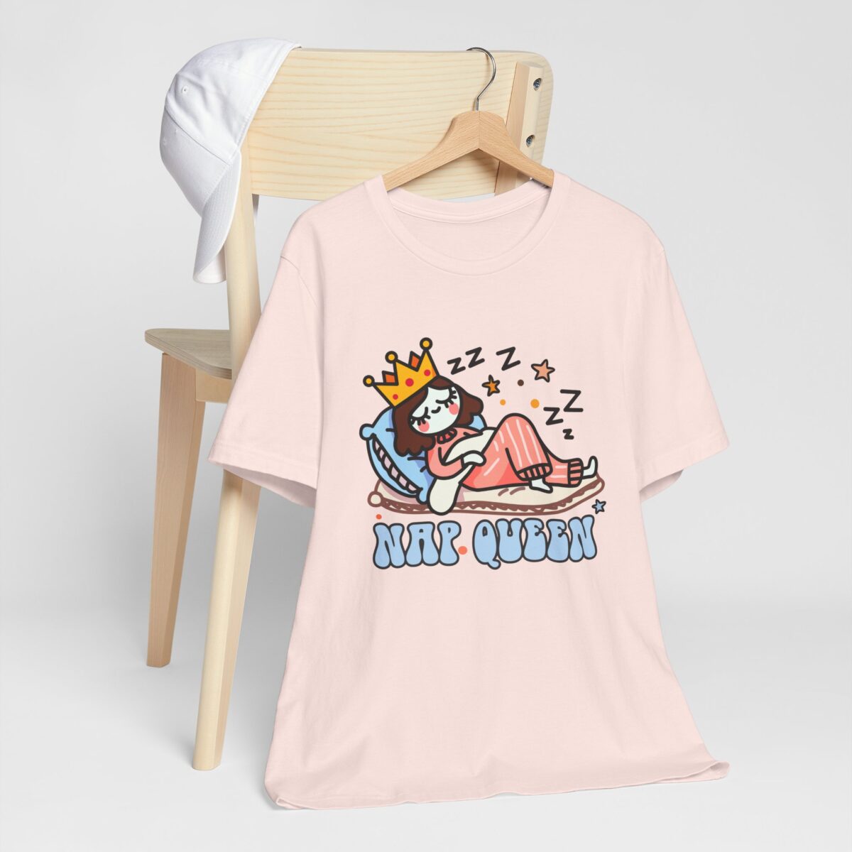 Nap Queen Unisex Short Sleeve Tee - Perfect for Sleep Lovers - Image 3
