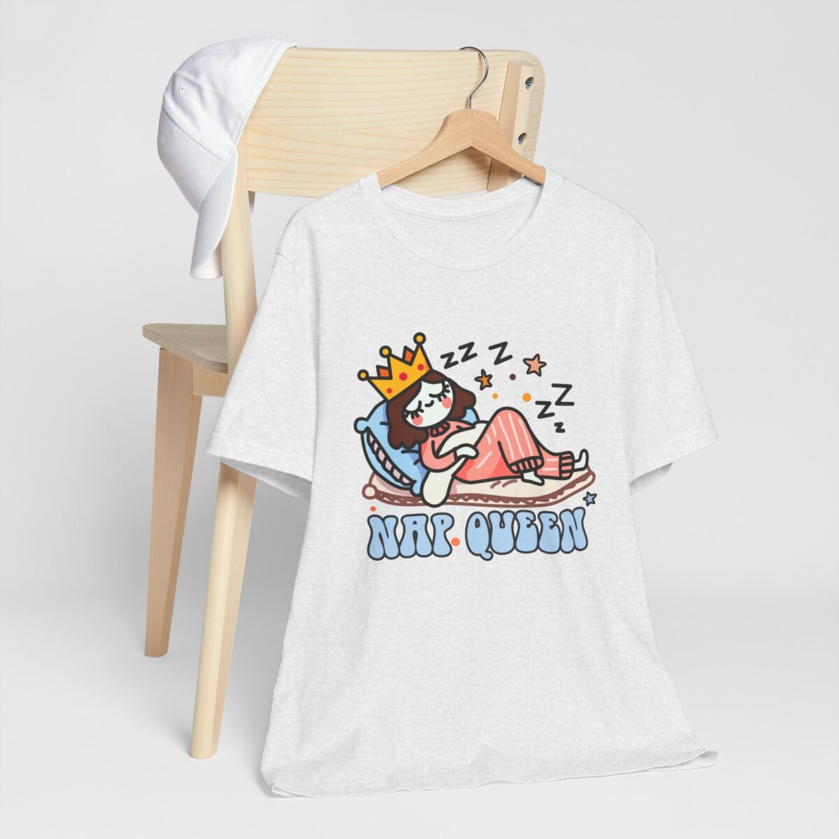 Nap Queen Unisex Short Sleeve Tee - Perfect for Sleep Lovers - Image 4