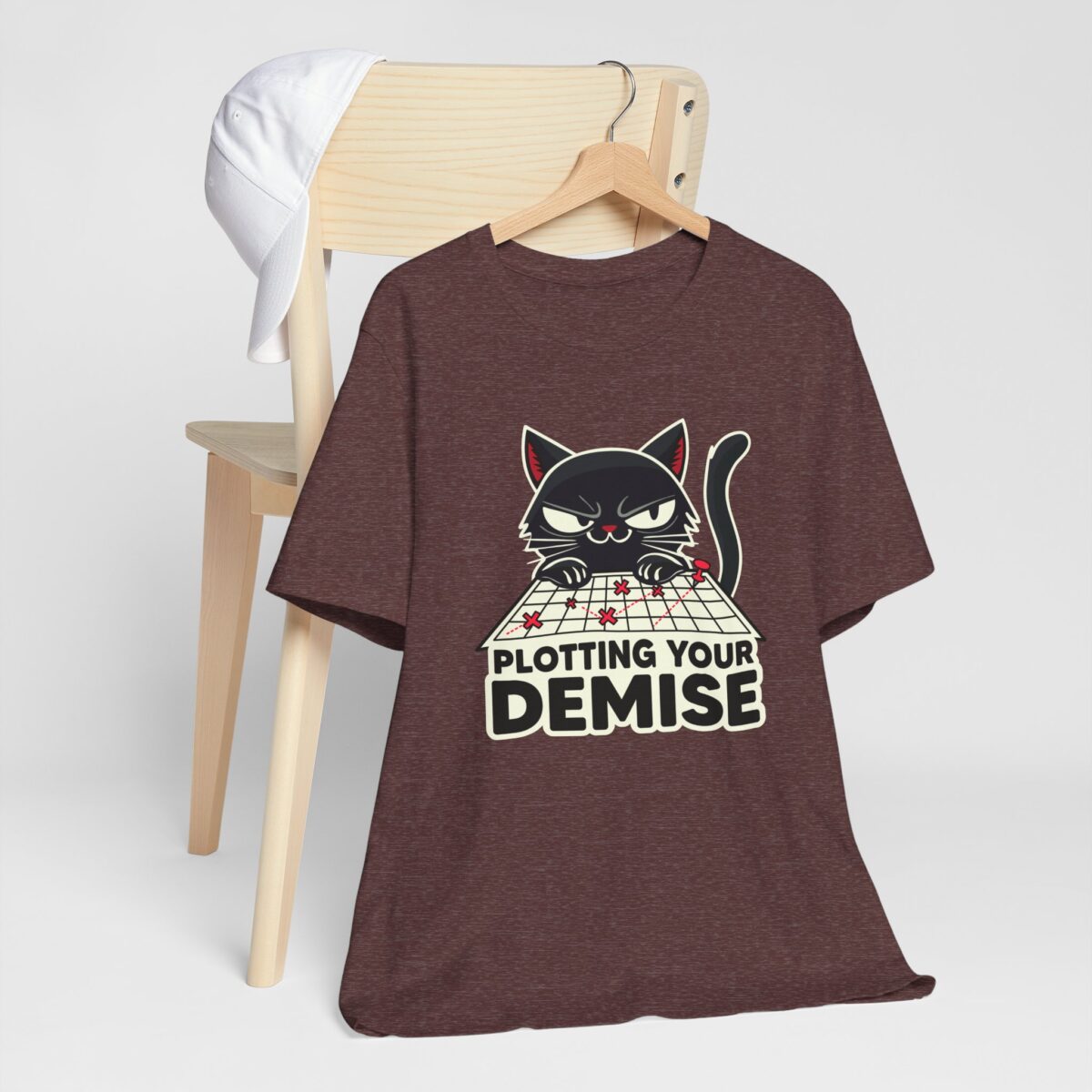 Plotting Your Demise - Funny Overthinker Shirt - Witty T-Shirt for Thinkers & Daydreamers - Image 8