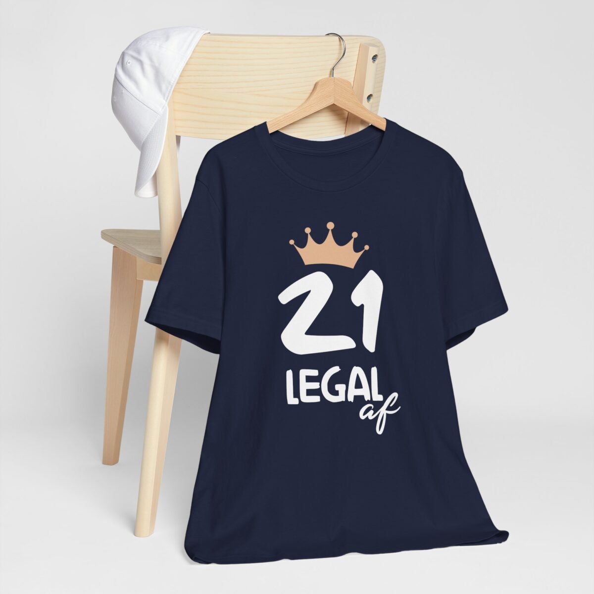 21 Legal AF Shirt - 21st Birthday Tee - Matching Squad Birthday celebration - Image 6