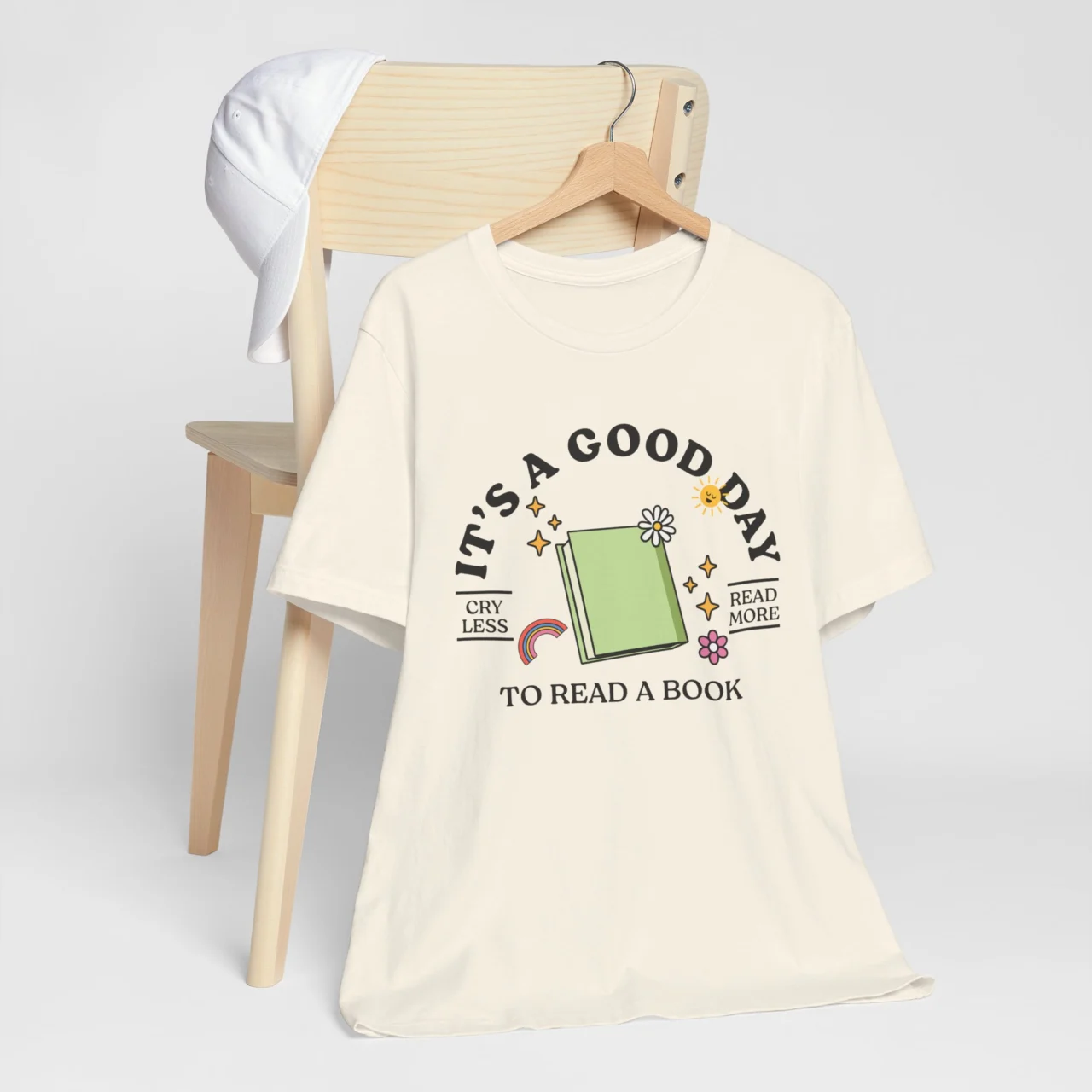 Its a Good Day to Read a Book Tee - Perfect Gift for Teachers, Readers, and Book Lovers - Image 5